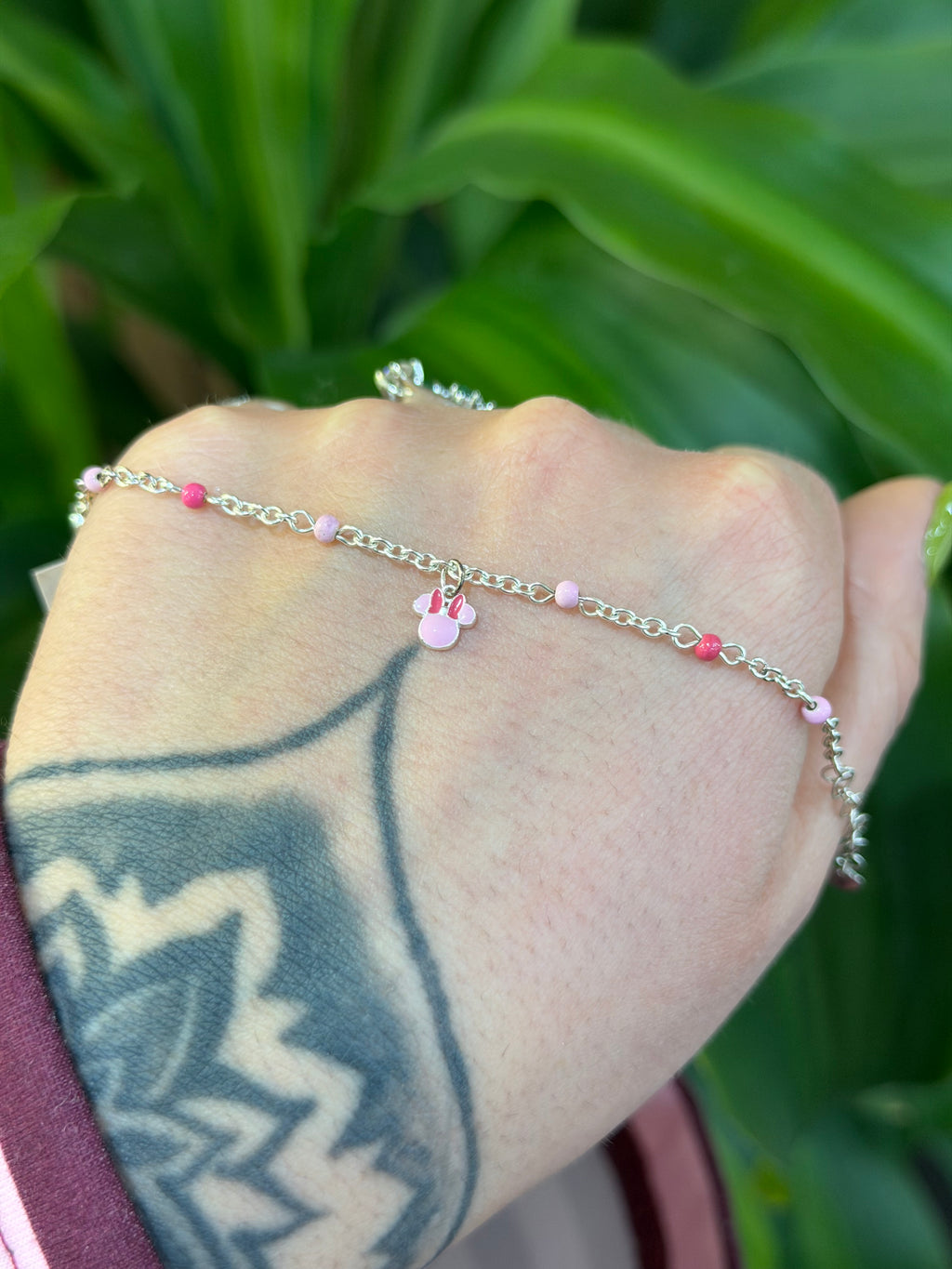 BRACCIALE MINNIE PENDENTE FIRMATO DISNEY ARGENTO 925