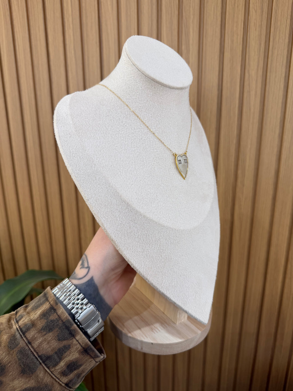 COLLANA CUORE MOM ARGENTO 925