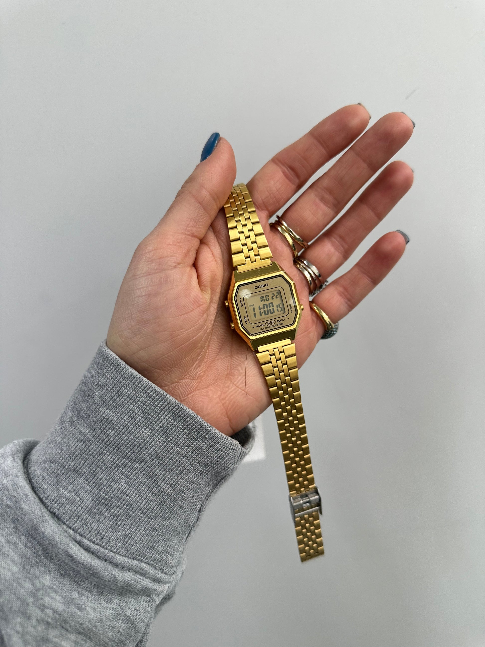 OROLOGIO CASIO GRANDE DORATO