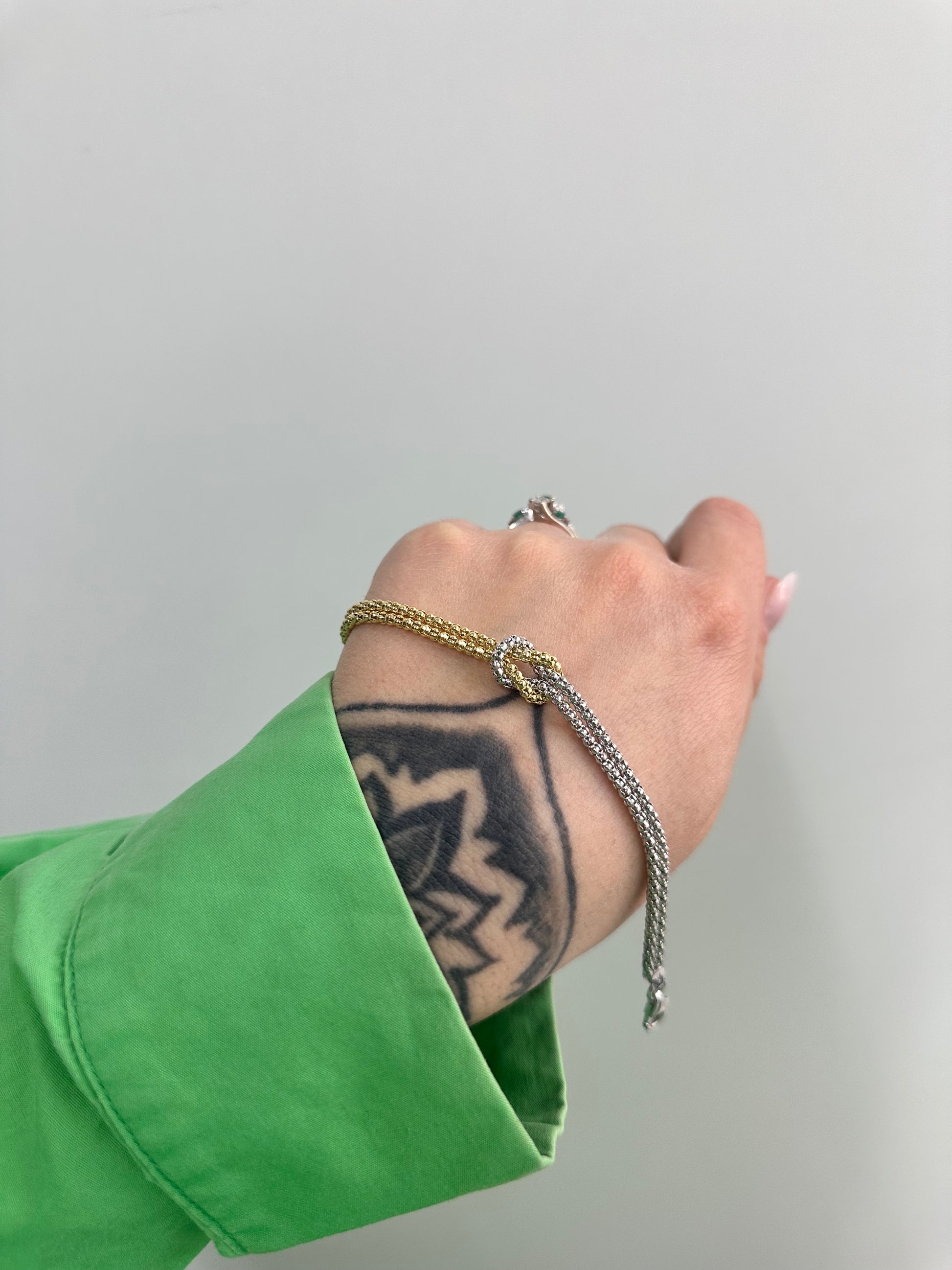 BRACCIALE LEGAME BICOLORE