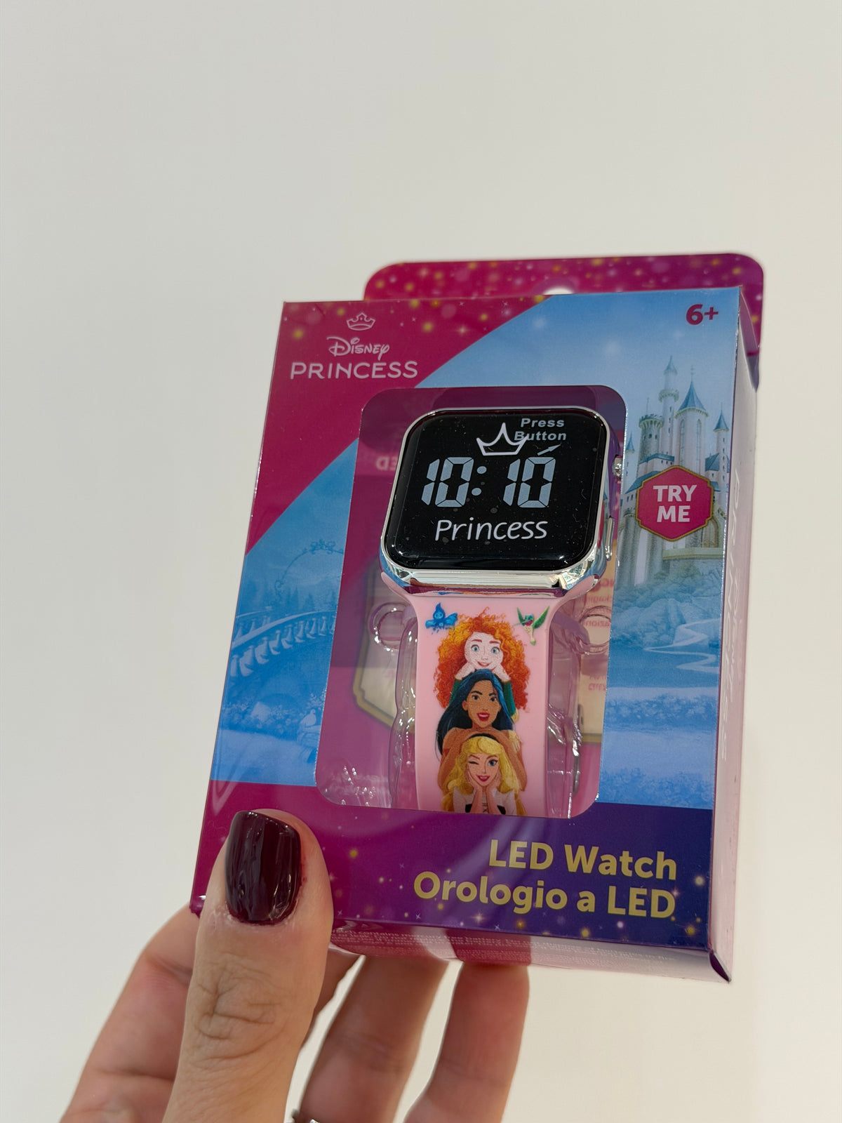 OROLOGIO PRINCESS DISNEY LED