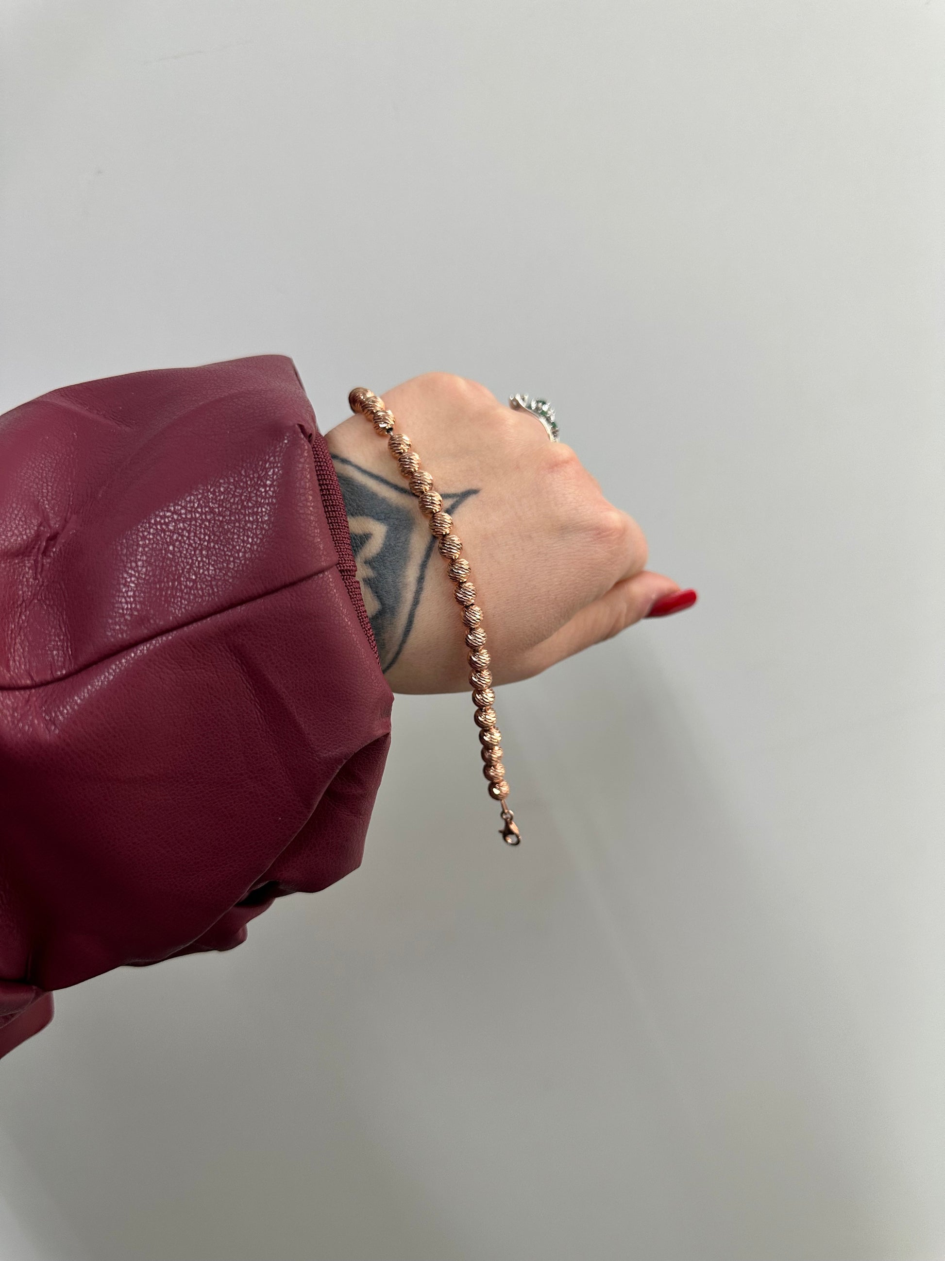 BRACCIALE MILLE LUCI BIG ROSATO