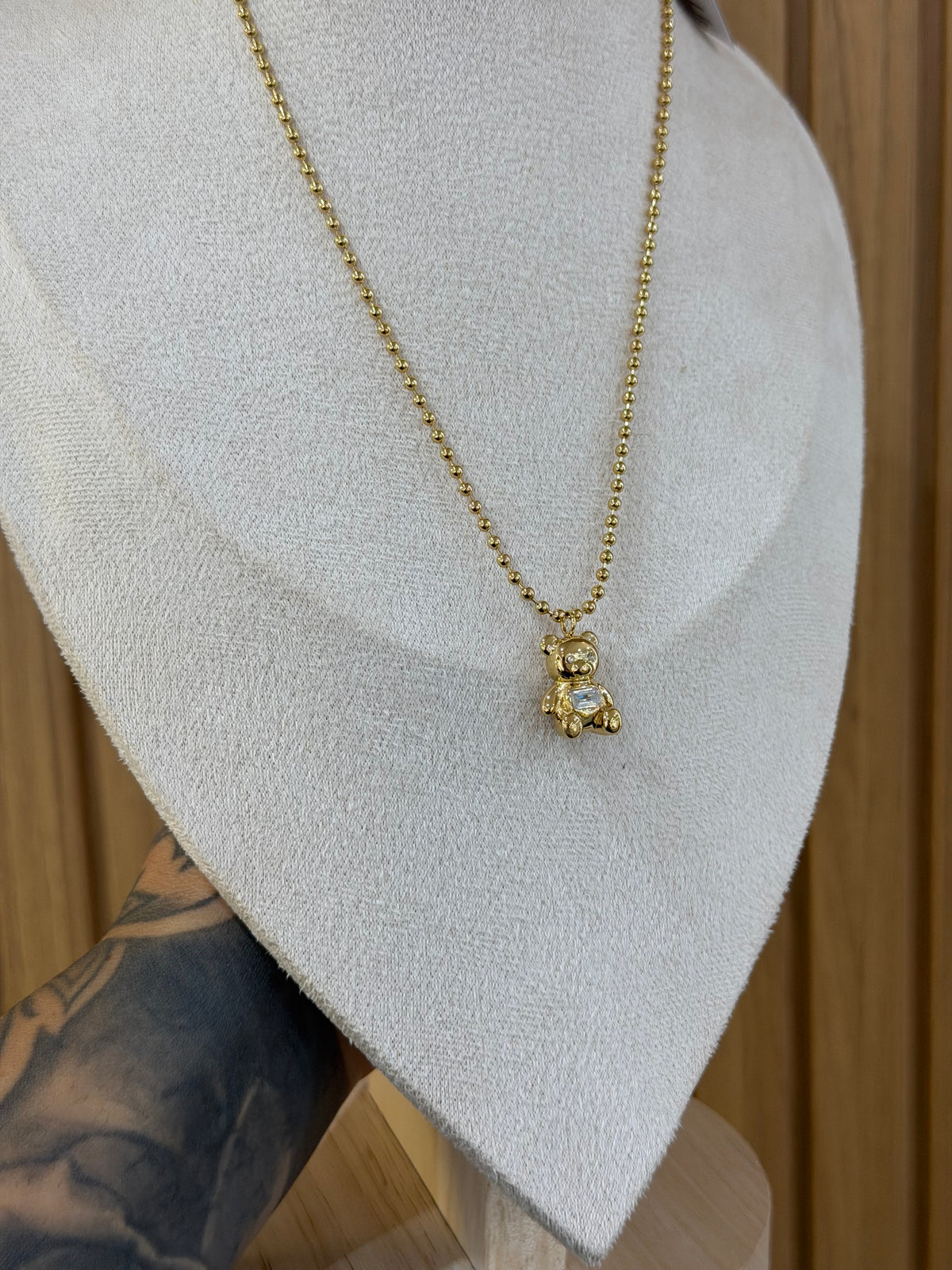 COLLANA GCDS CORAGGIO BEAR