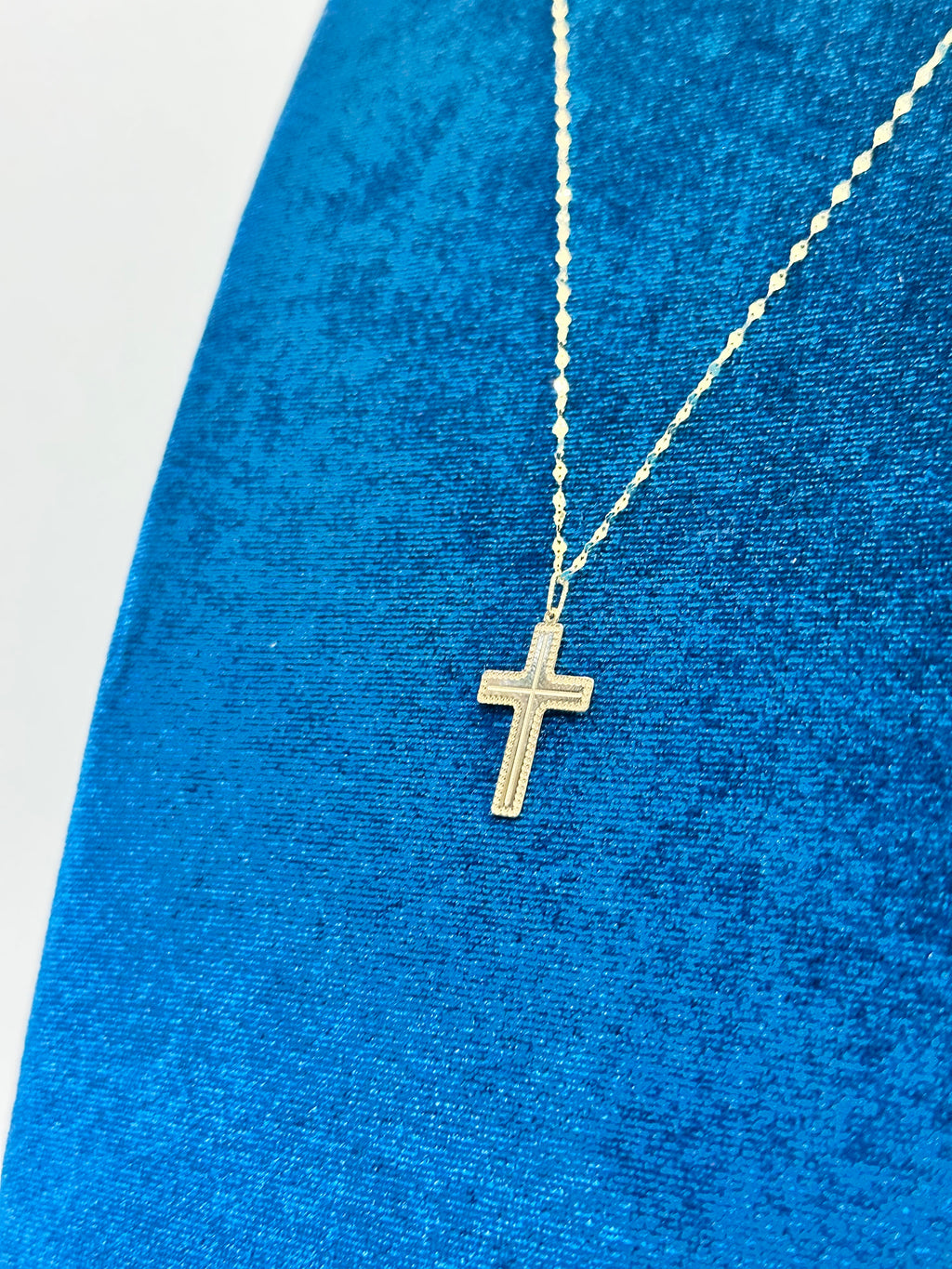 COLLANA CON CROCE ORO 18KT