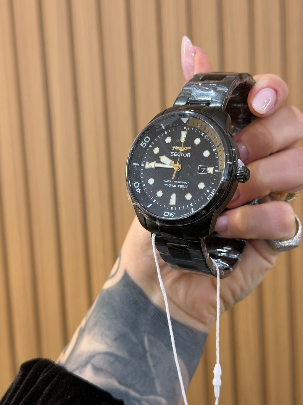 OROLOGIO SECTOR BLACK