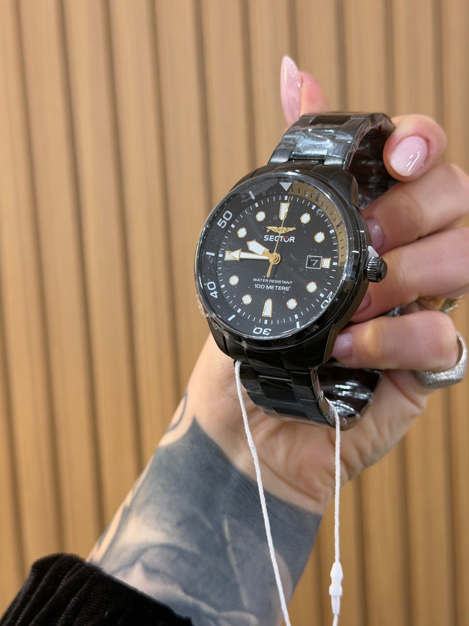 OROLOGIO SECTOR BLACK