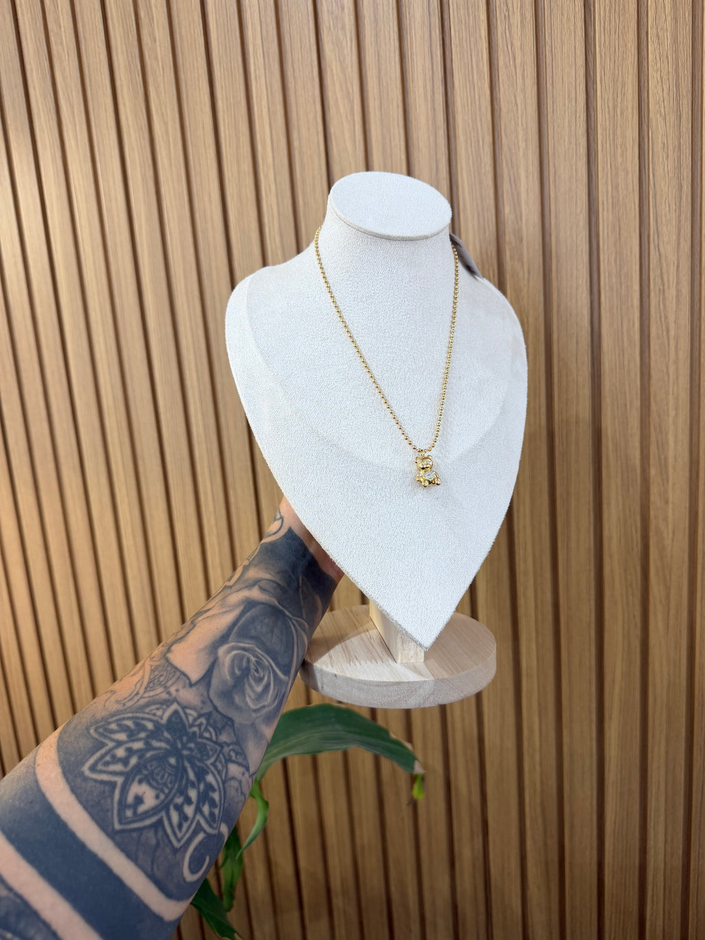 COLLANA GCDS CORAGGIO BEAR