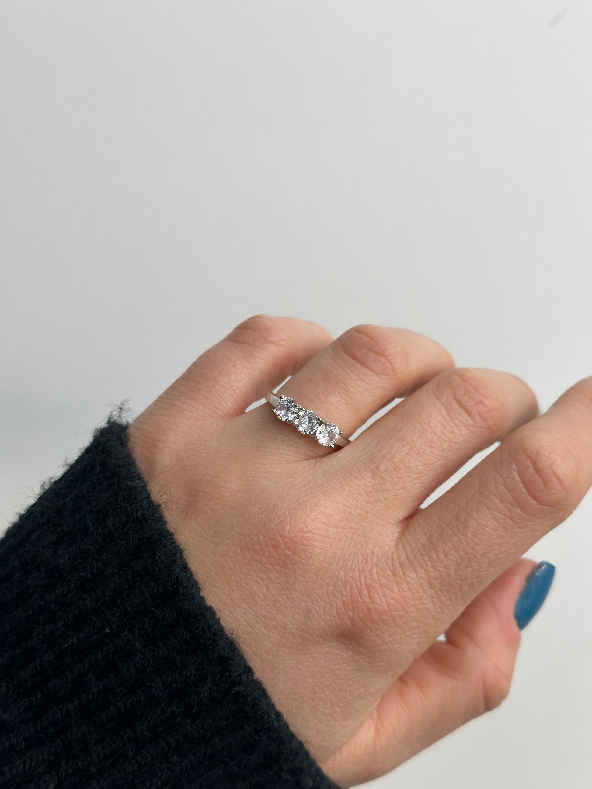 ANELLO TRILOGY ARGENTO