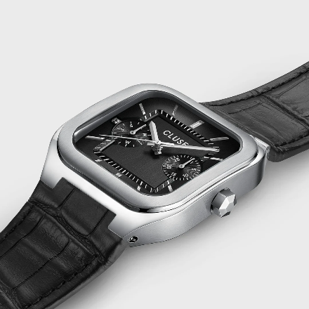 OROLOGIO CLUSE QUADRUS BLACK
