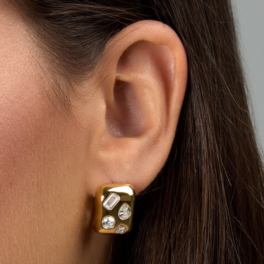 ORECCHINI GCDS GIPSY GOLD