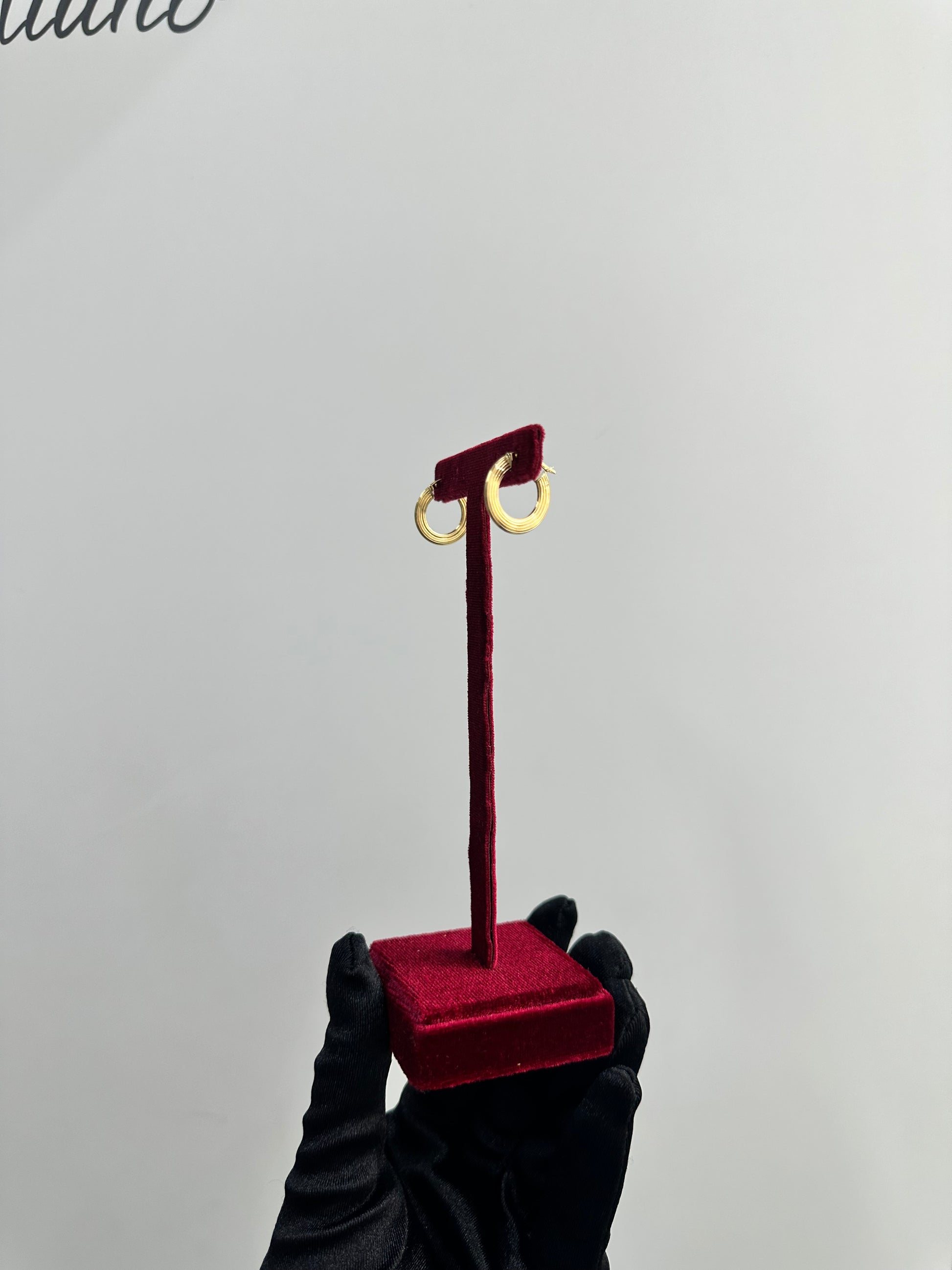 CERCHIETTI CON LAVORAZIONE ORO 18KT