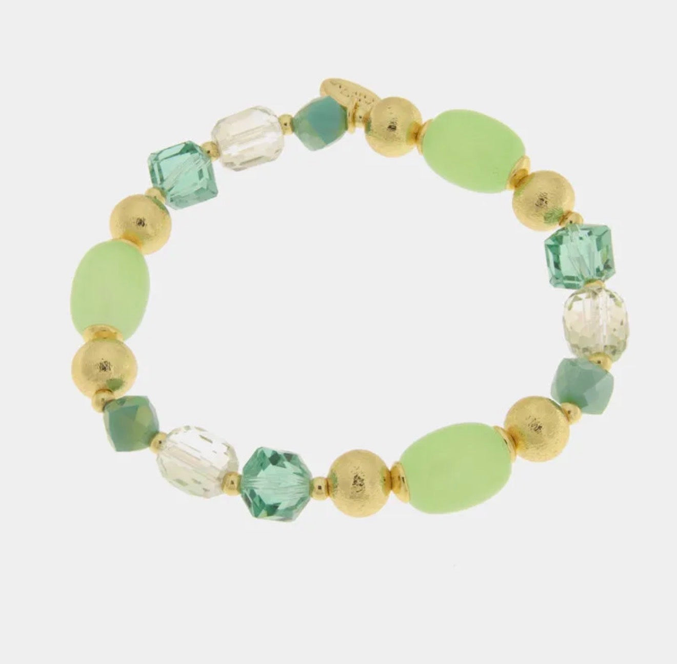 BRACCIALE AMO VENEZIA CRISTALLI VERDI