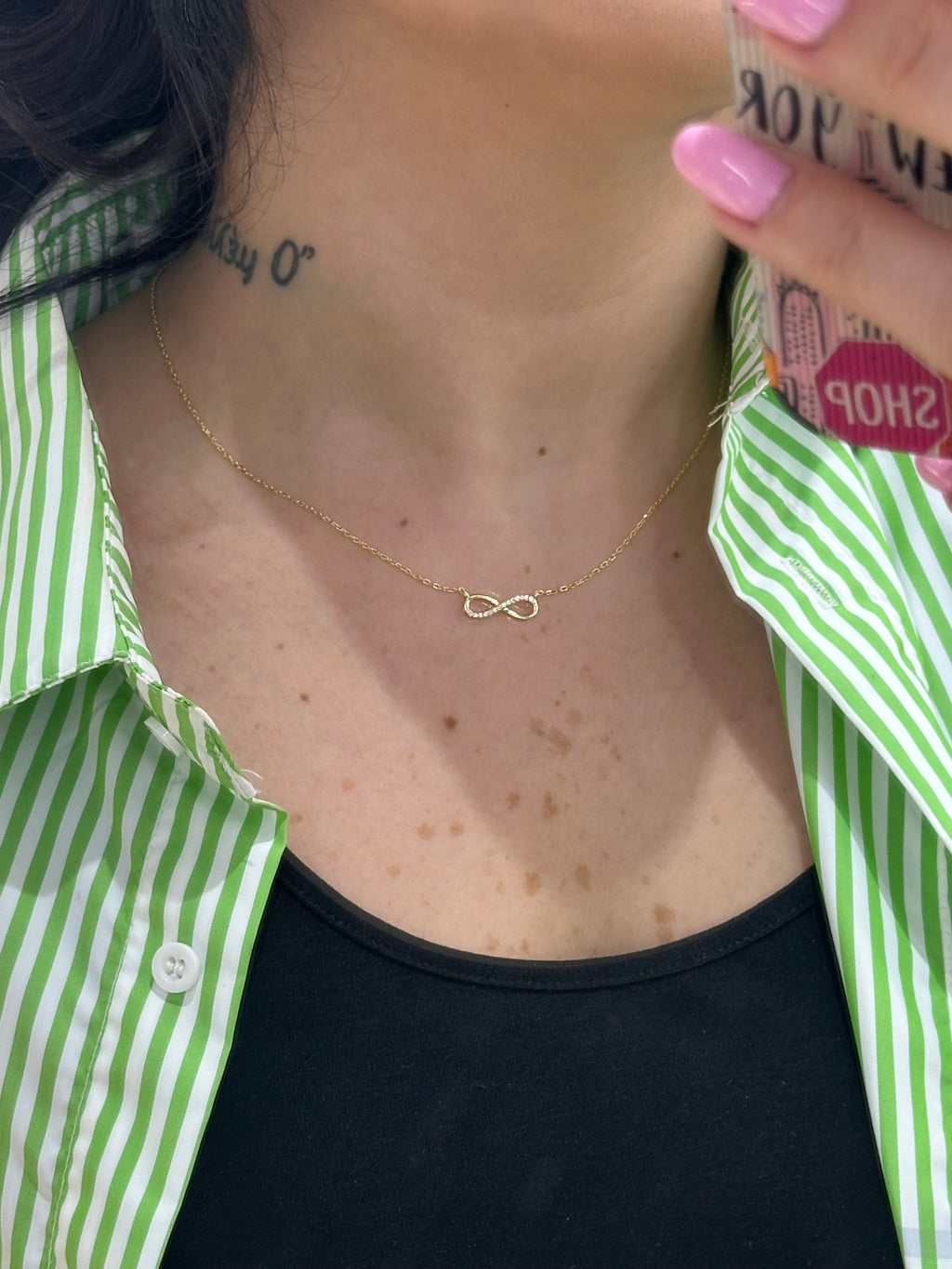 COLLANA INFINITO ARGENTO 925