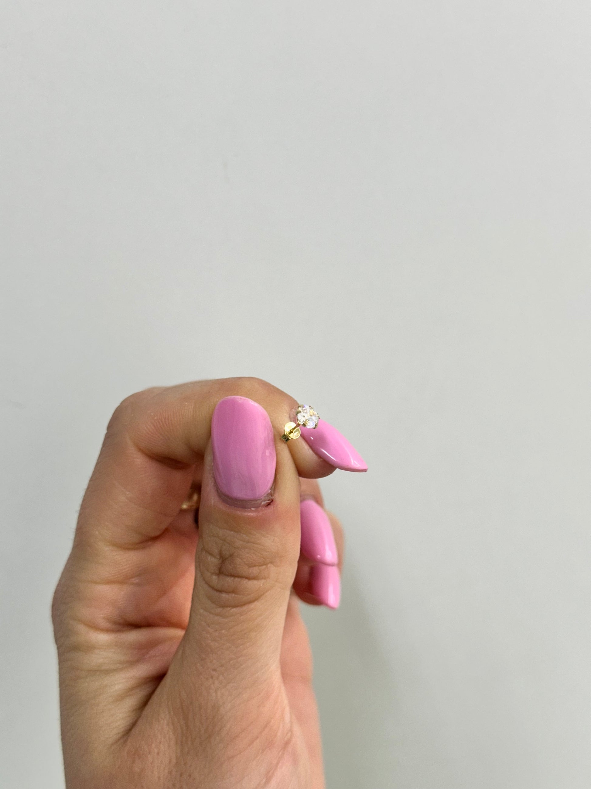 ORECCHINI PUNTO LUCE ORO 18KT