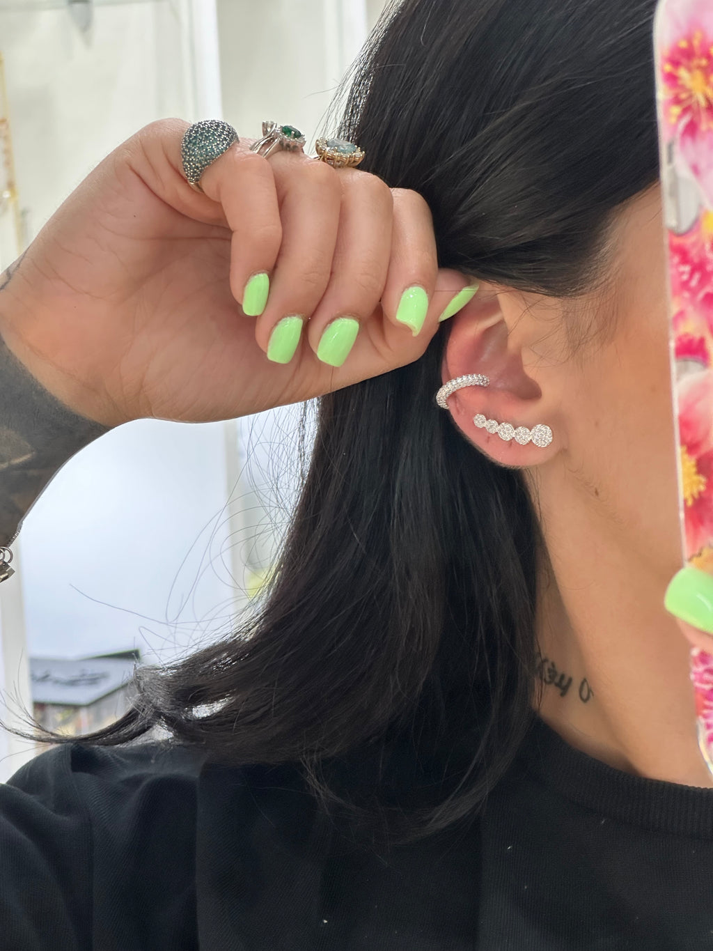 SET ORECCHINI ARGENTO 925