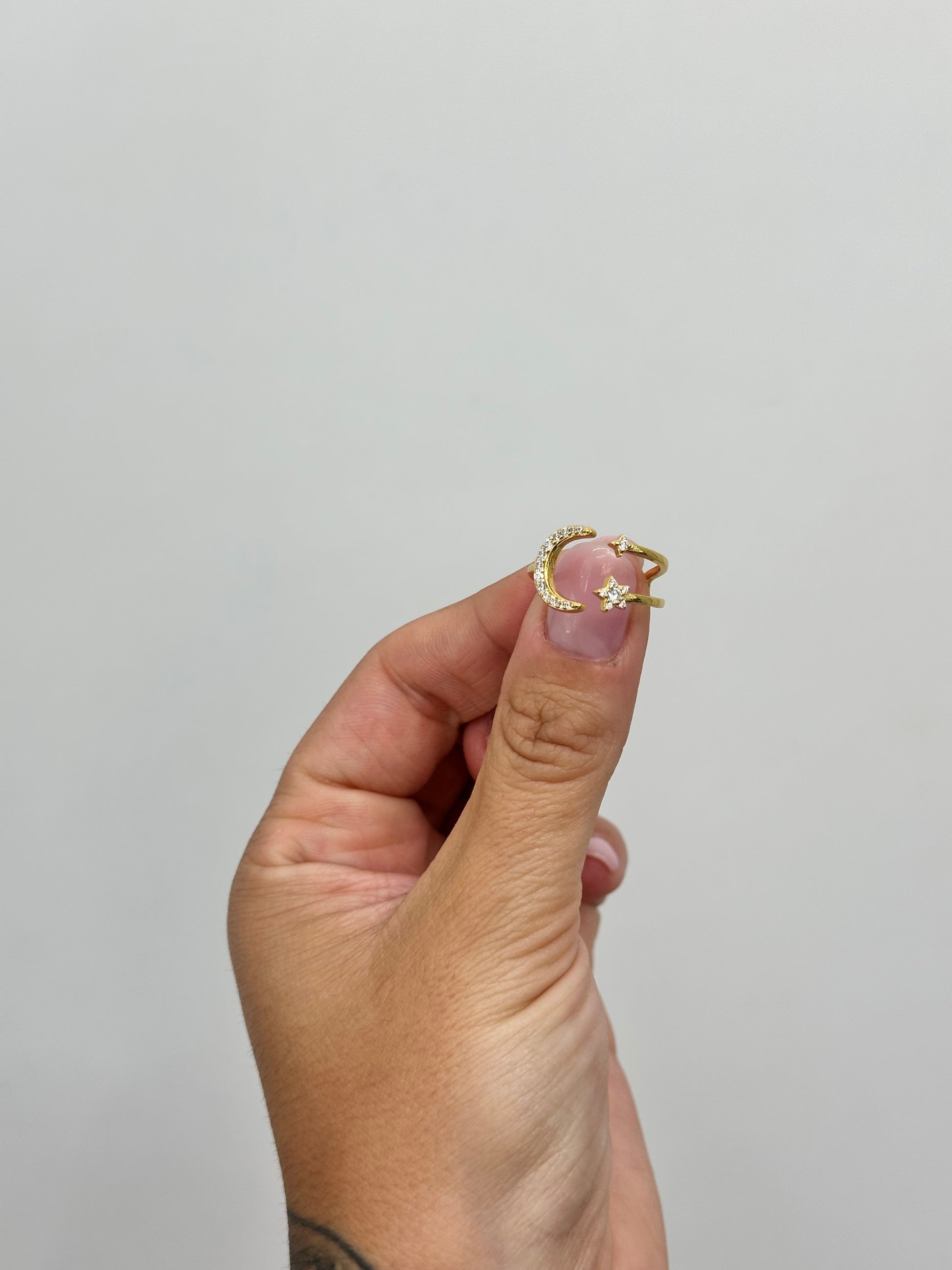 ANELLO MOON ARGENTO 925