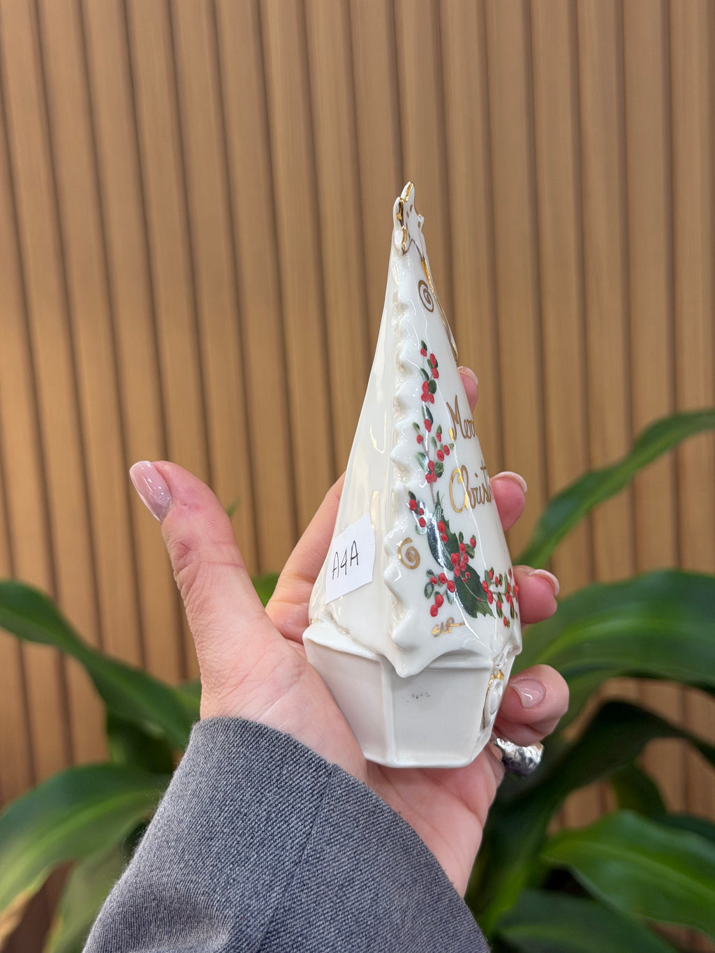 ALBERELLO MERRY CHRISTMAS CERAMICA