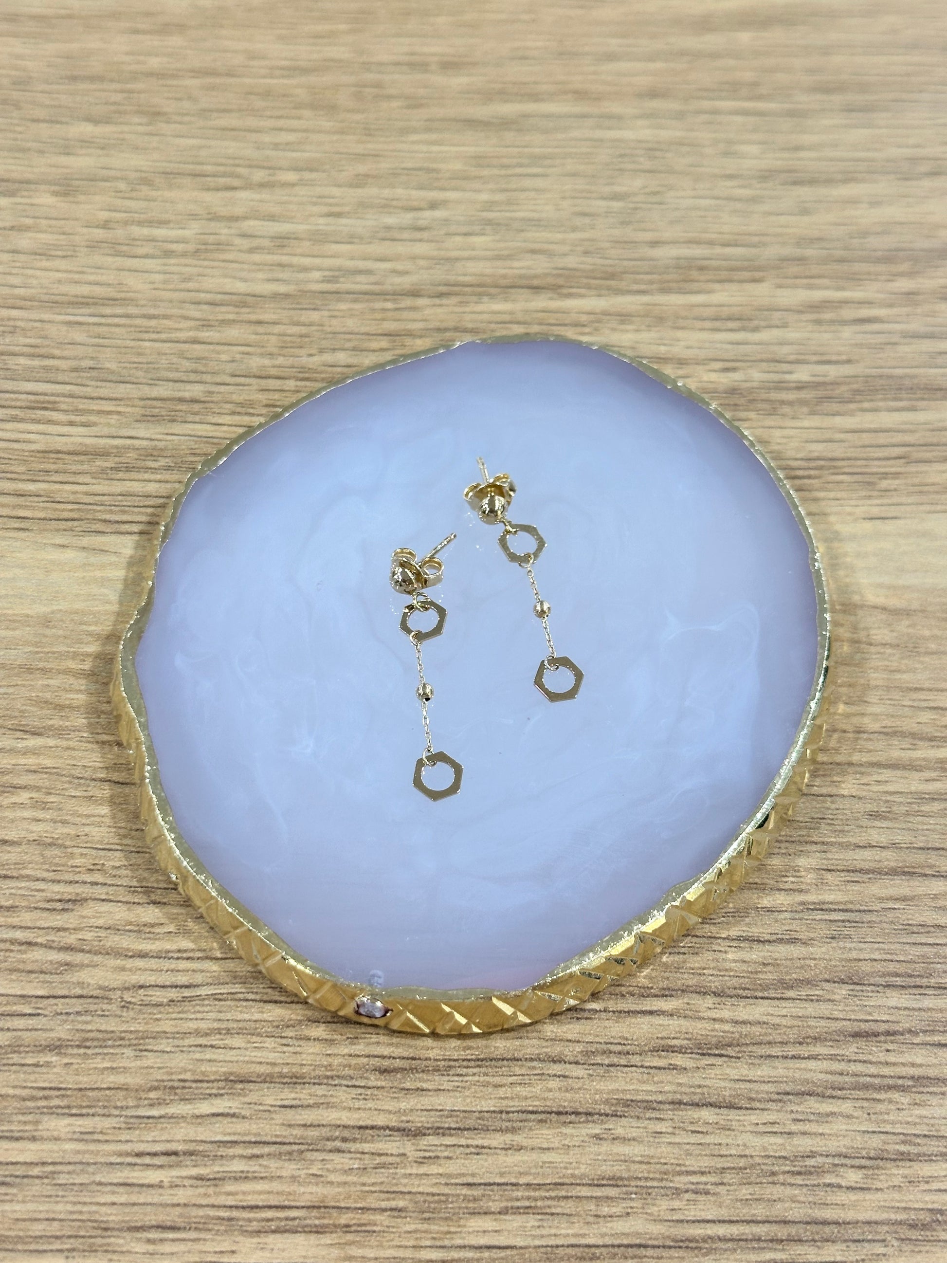 ORECCHINI PENDENTI ORO 18KT