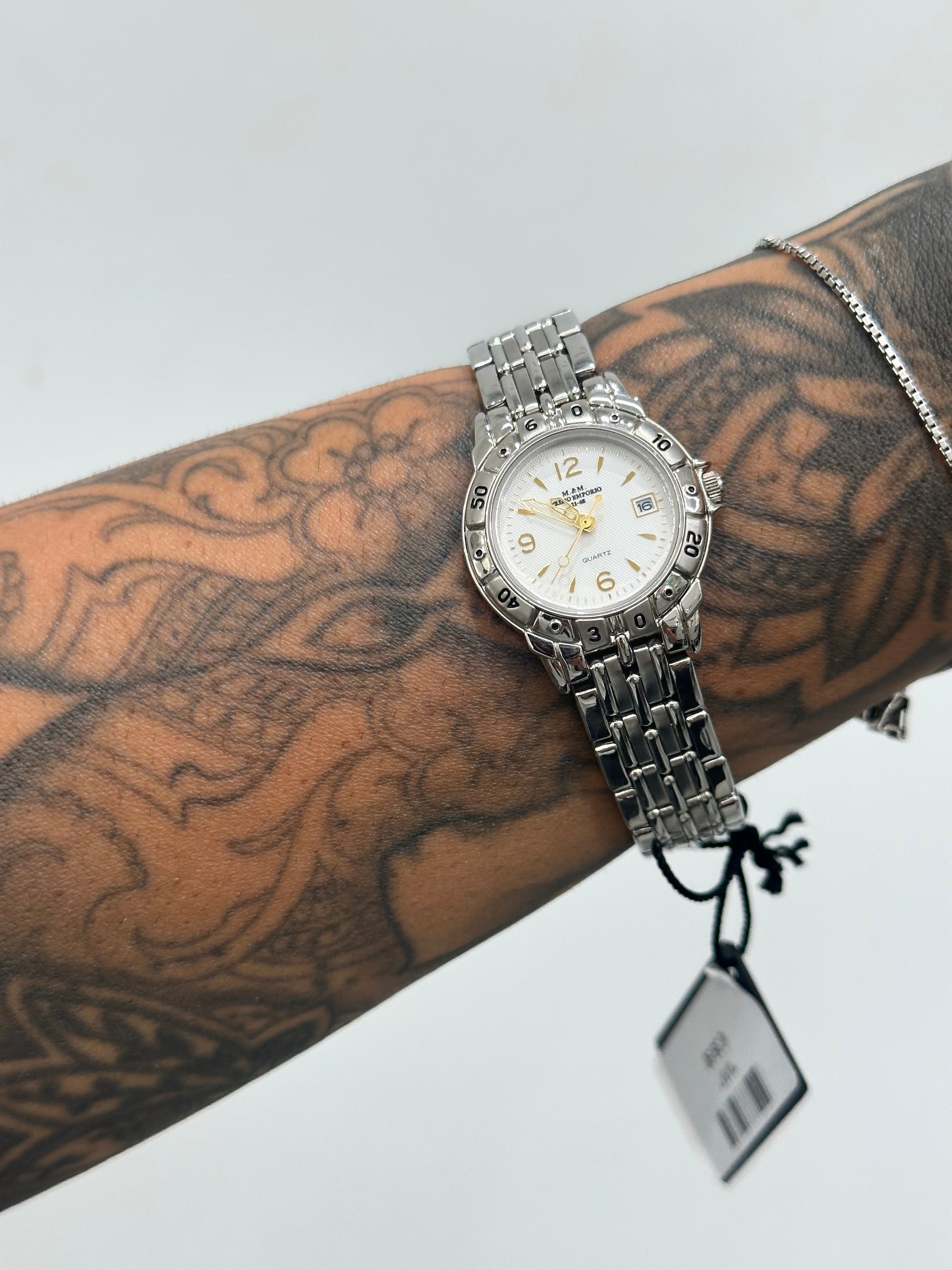 OROLOGIO PRIMO EMPORIO WHITE AND GOLD