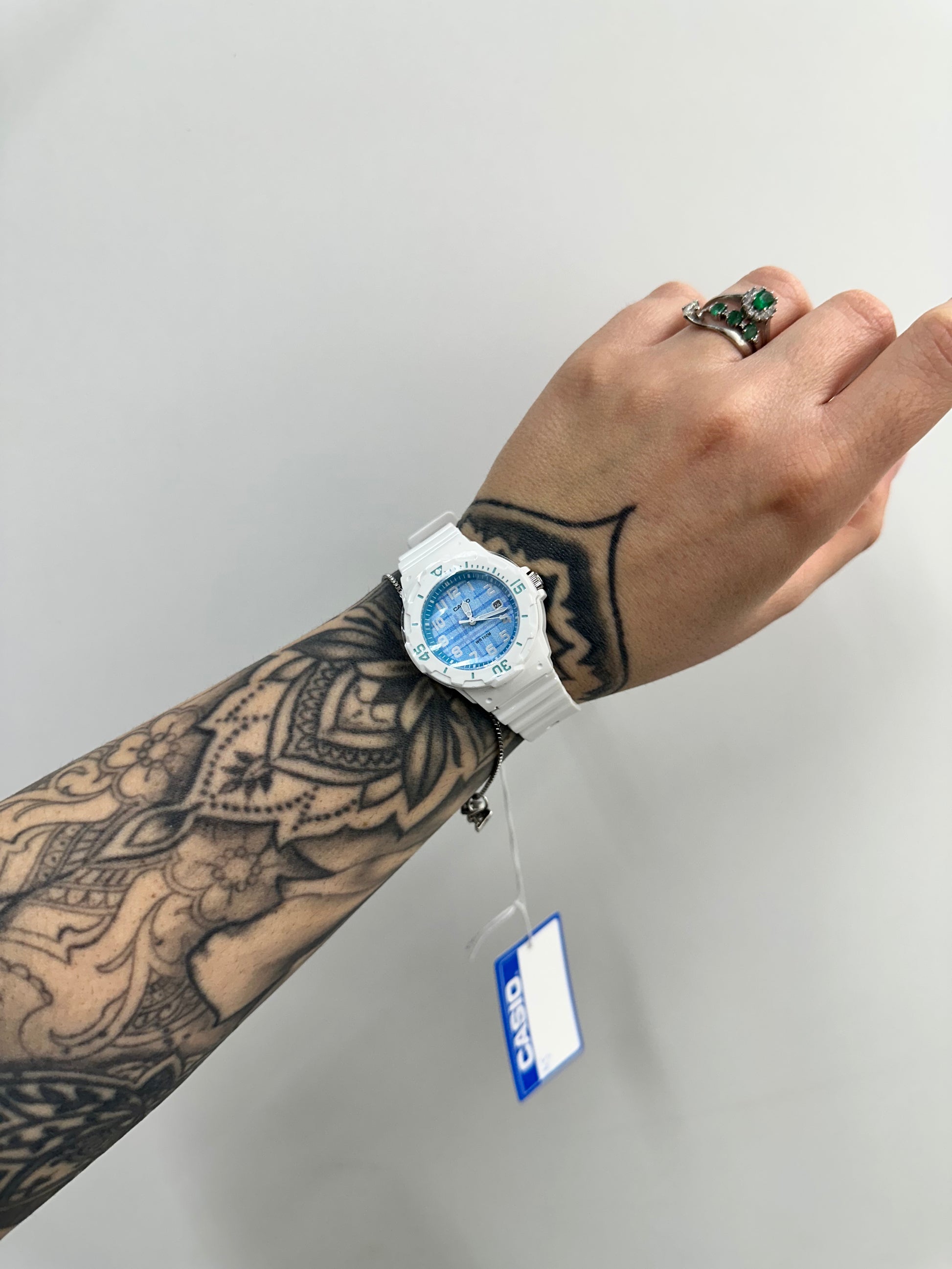 OROLOGIO CASIO QUADRANTE CELESTE