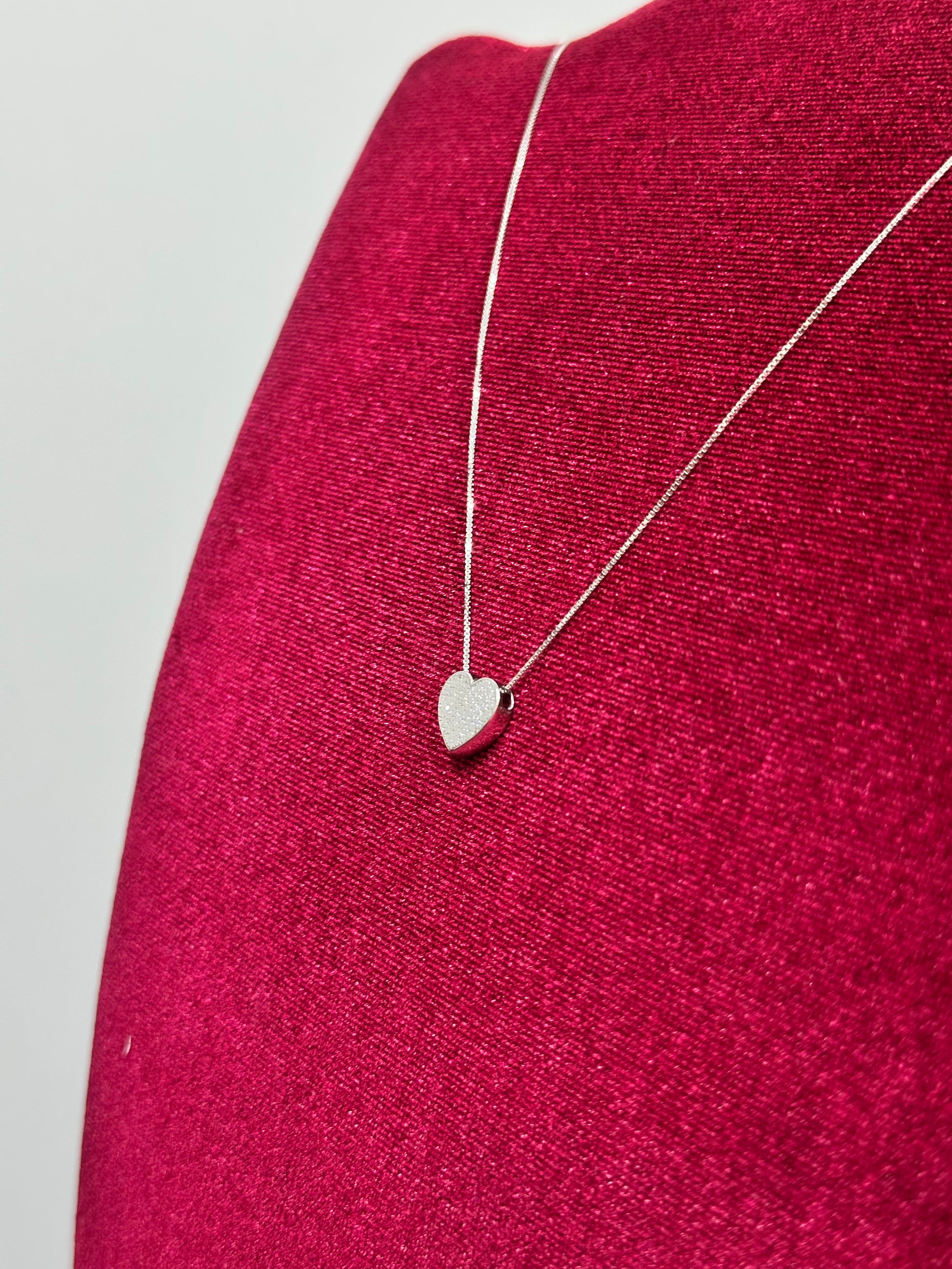 COLLANA MINI HEART ARGENTO 925