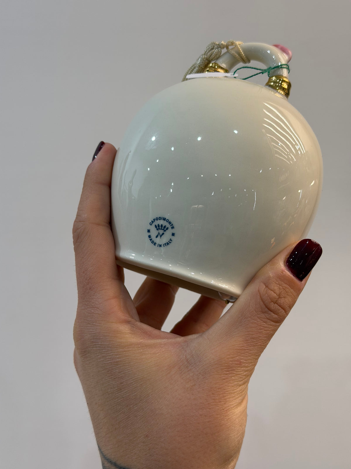 CAMPANA DI CERAMICA INFINITA FELICITÀ