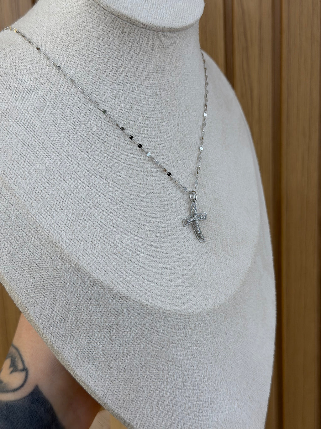 COLLANA ORO 18KT CON CROCE