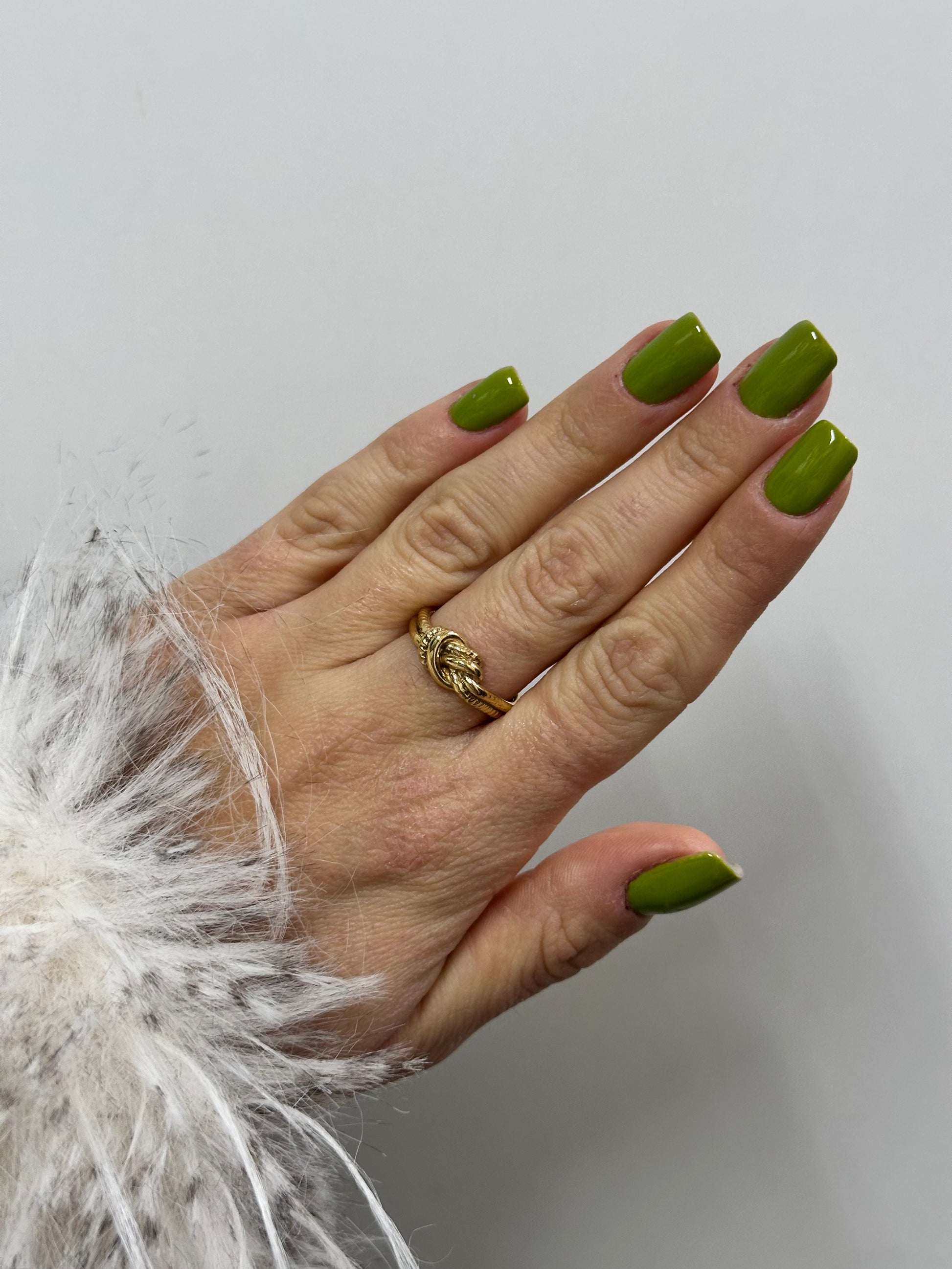 ANELLO LEGAME ARGENTO DORATO