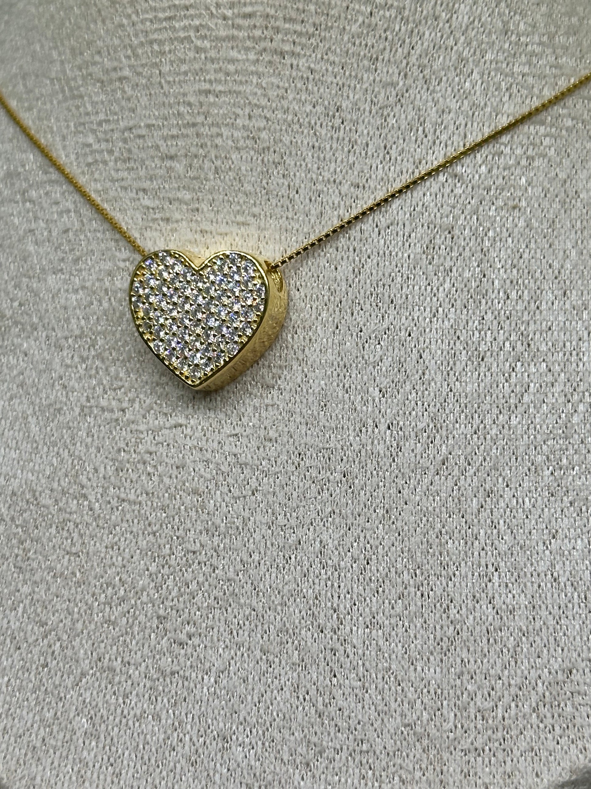 COLLANA HEART ARGENTO 925