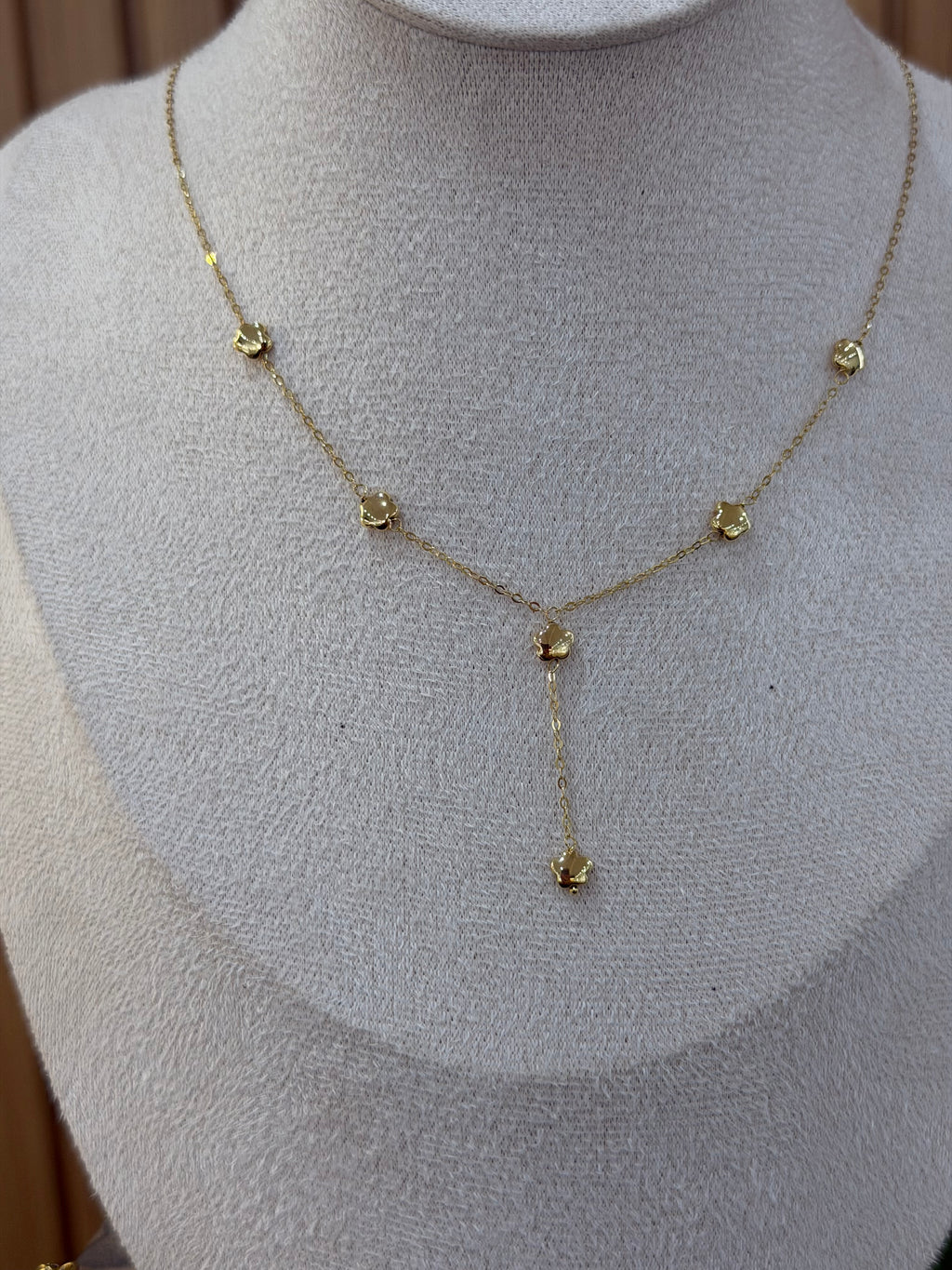 COLLANA QUADRIFOGLI ORO 18KT