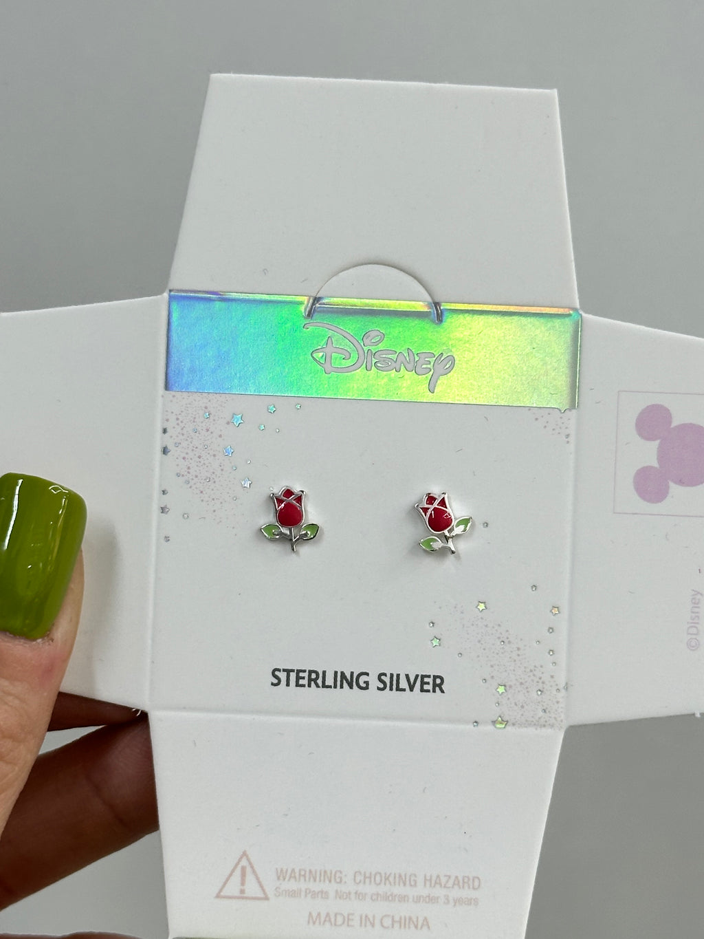 ORECCHINI DISNEY LA BELLA E LA BESTIA