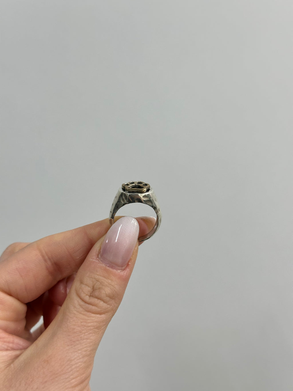 ANELLO CHEVALIER ARGENTO 925 CON ZAMPETTA