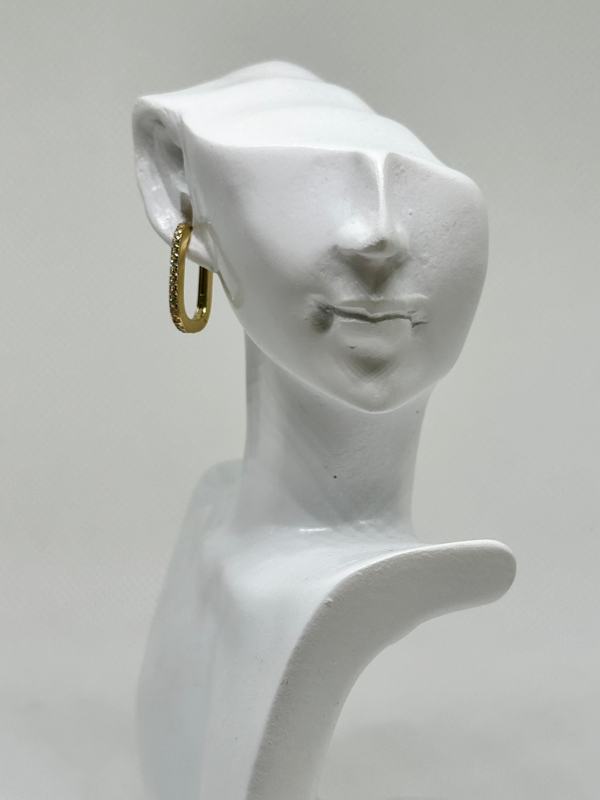 CERCHIETTI CLIP ARGENTO CON DORATURA