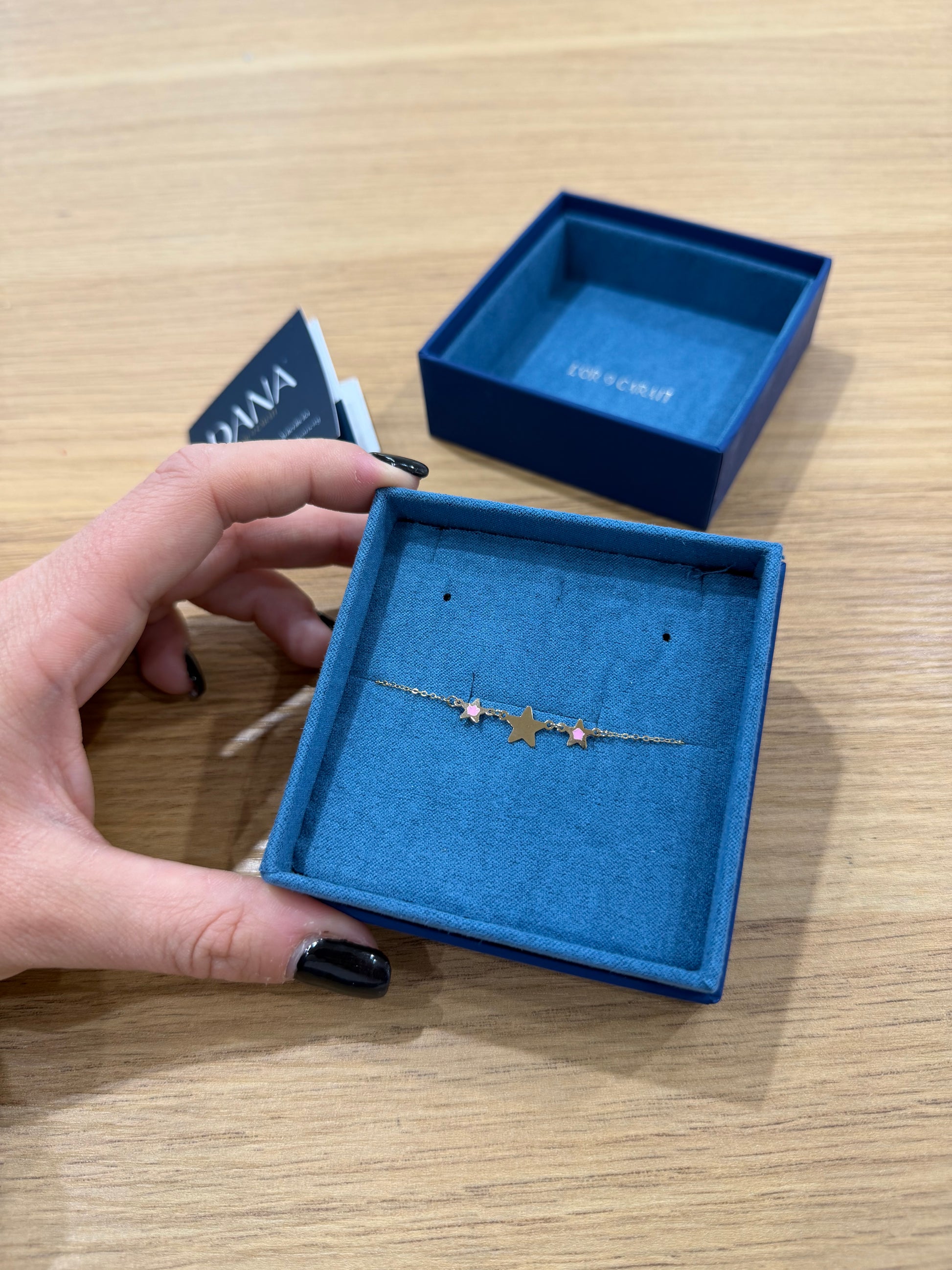 BRACCIALE CON STELLE ORO 9 CARATI DANA
