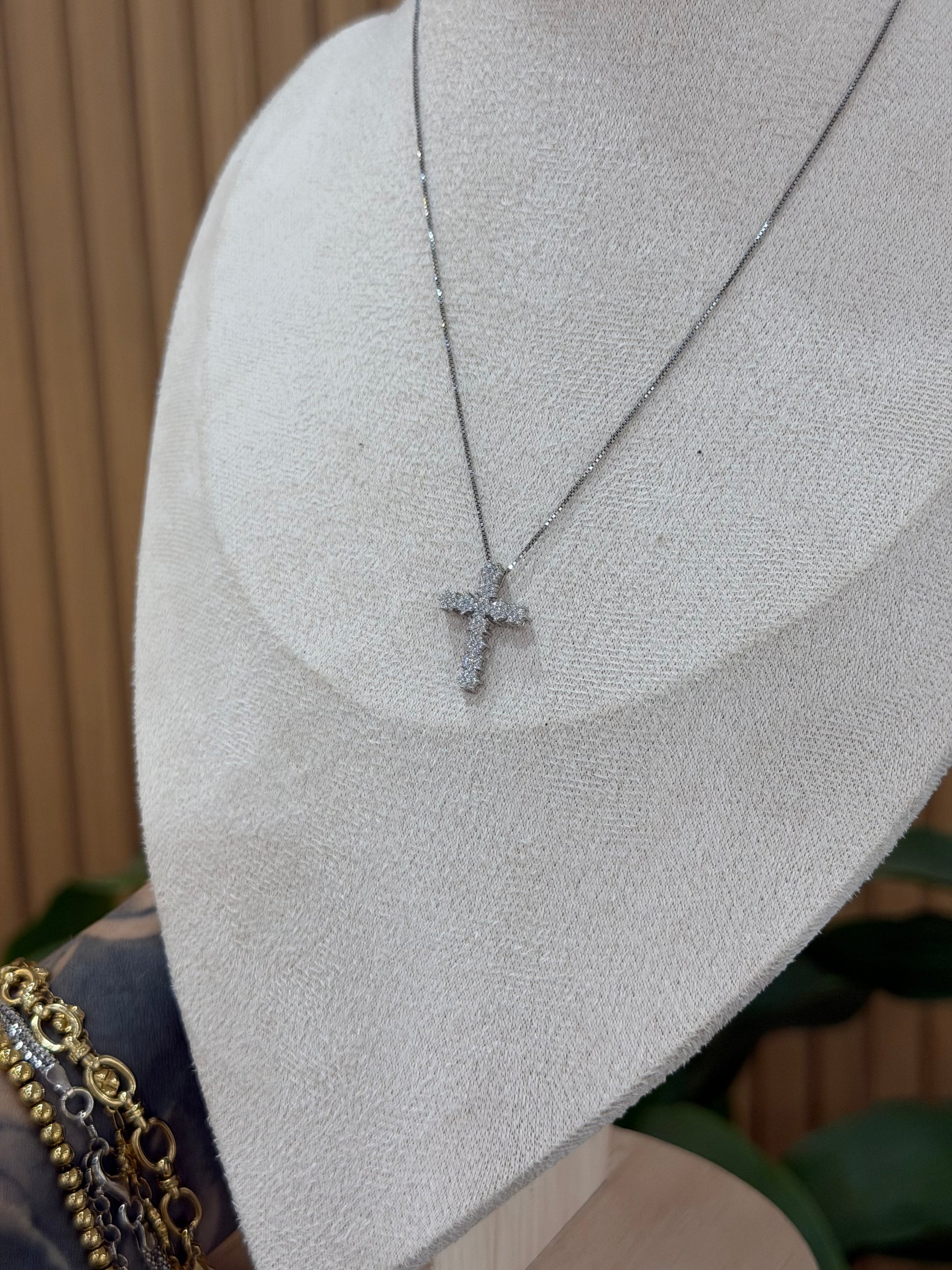 COLLANA ARGENTO 925 CON CROCE FLAWLESS