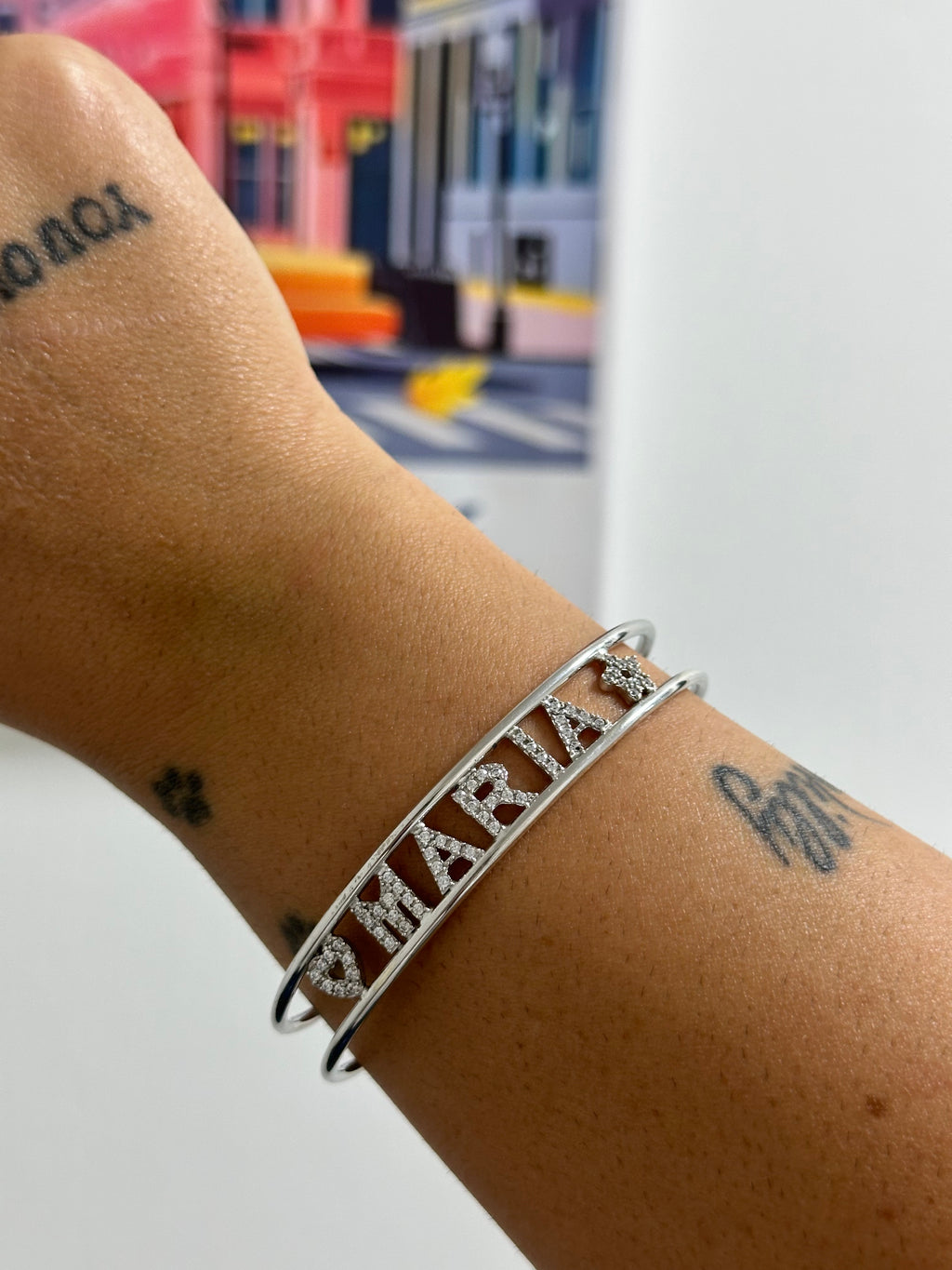 BRACCIALE NOME MARIA ARGENTO 925