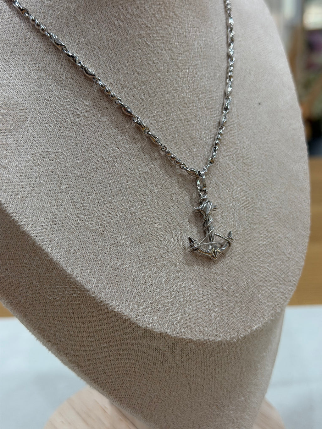 COLLANA ORO 18KT CON ANCORA