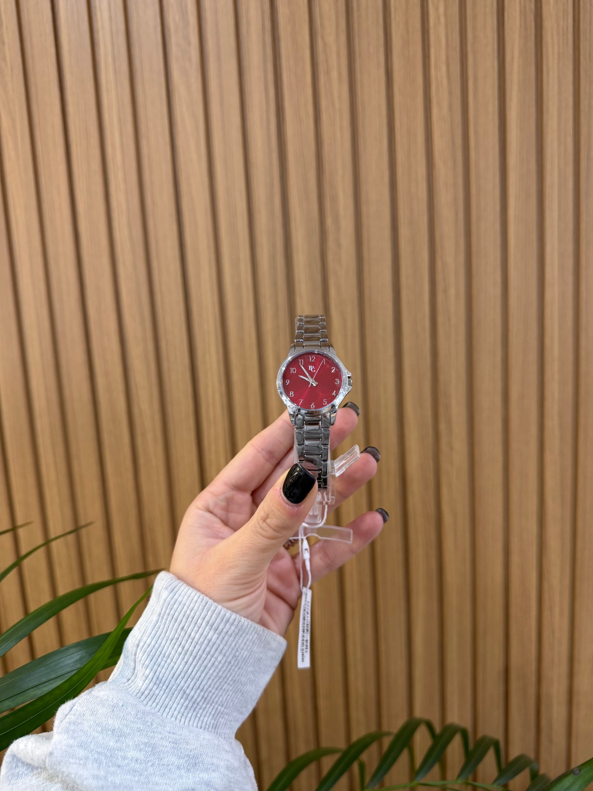 OROLOGIO B&G QUADRANTE ROSSO