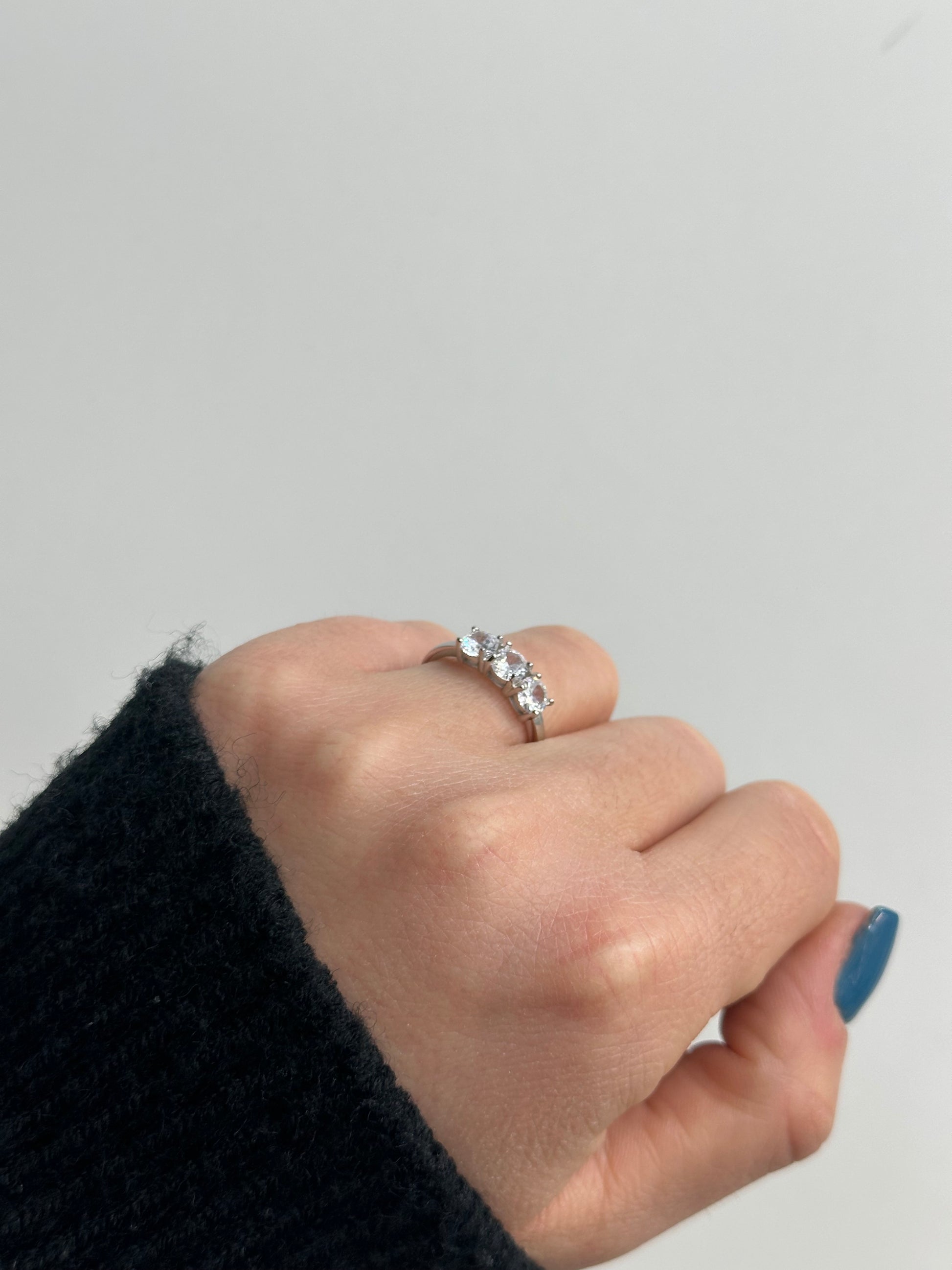ANELLO TRILOGY ARGENTO