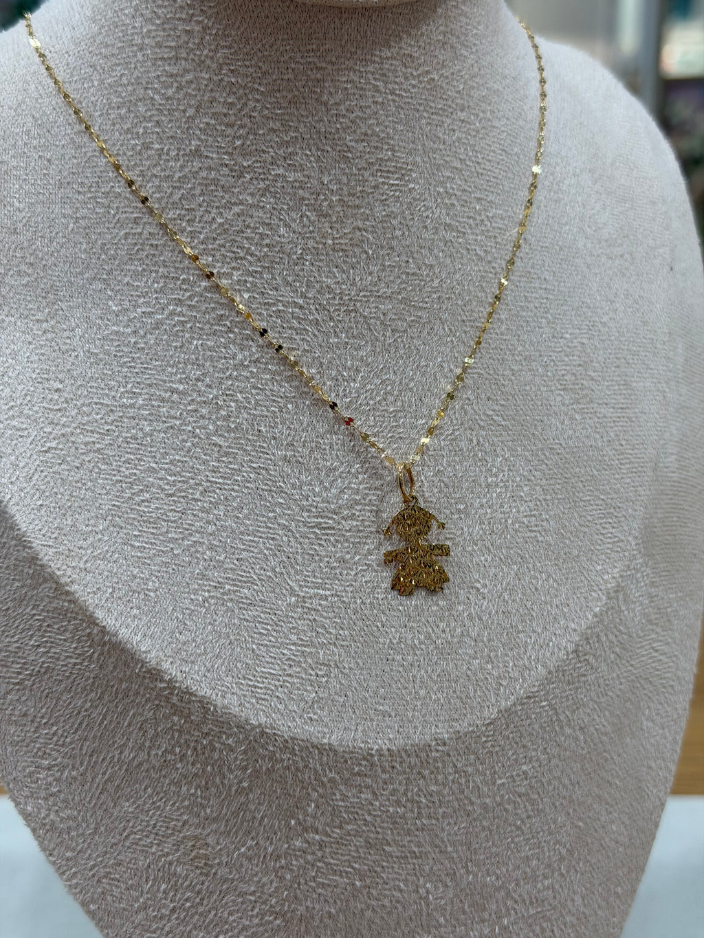 COLLANA BIMBA ORO 18KT