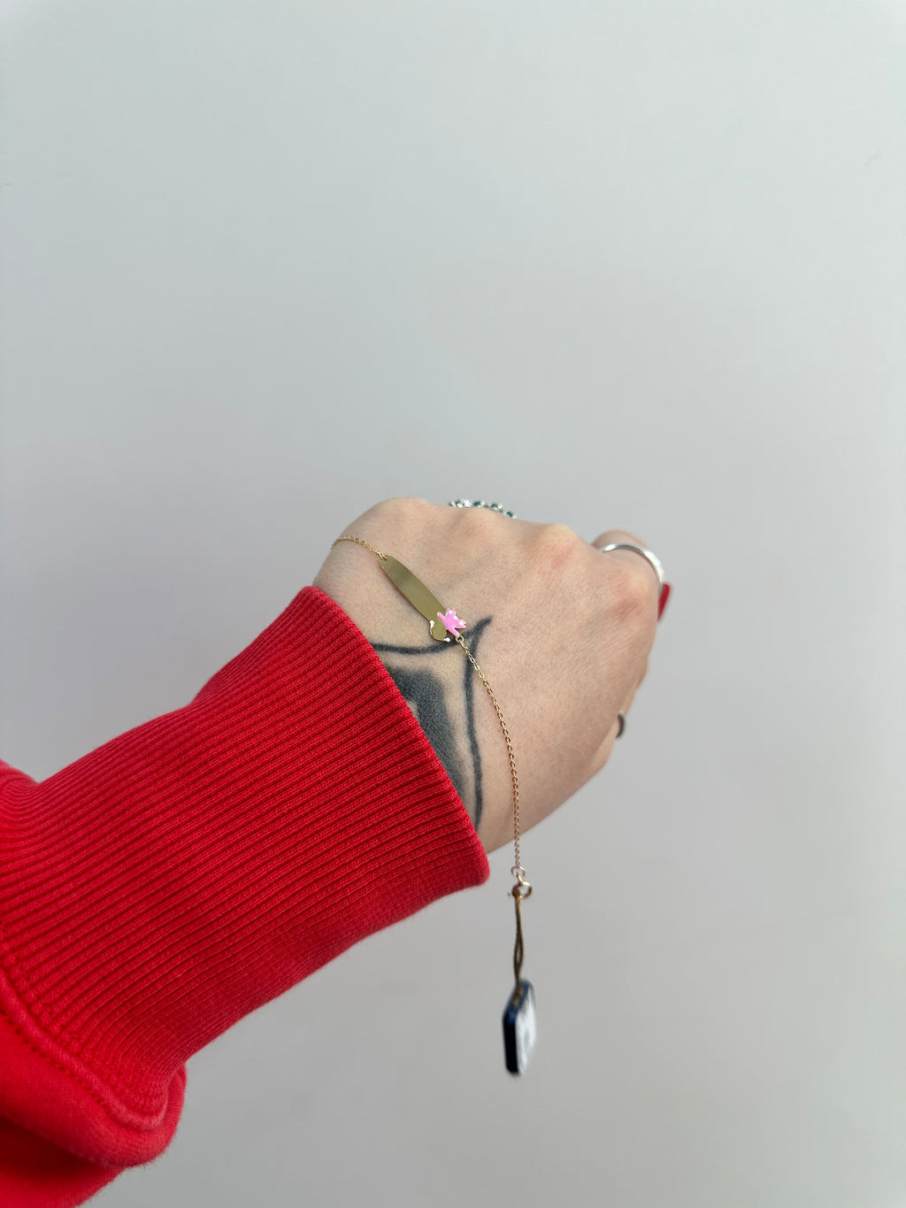 BRACCIALE BATTESIMALE BIMBA ORO 9 CARATI