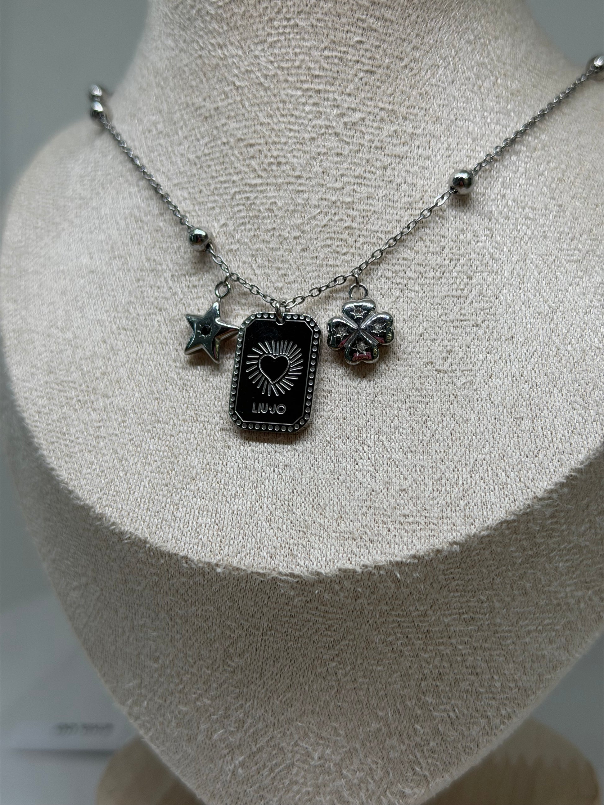 COLLANA LIU JO QUADRIFOGLIO