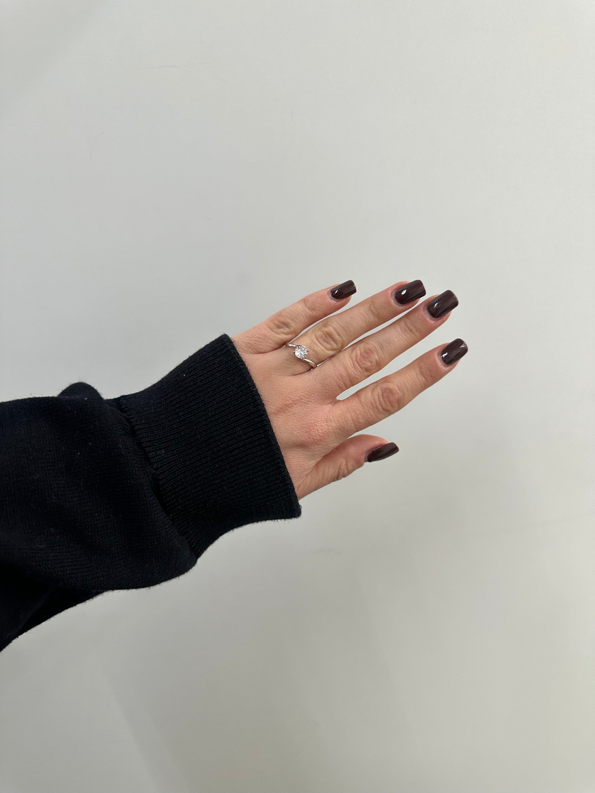 ANELLO SOLITARIO ARGENTO 925