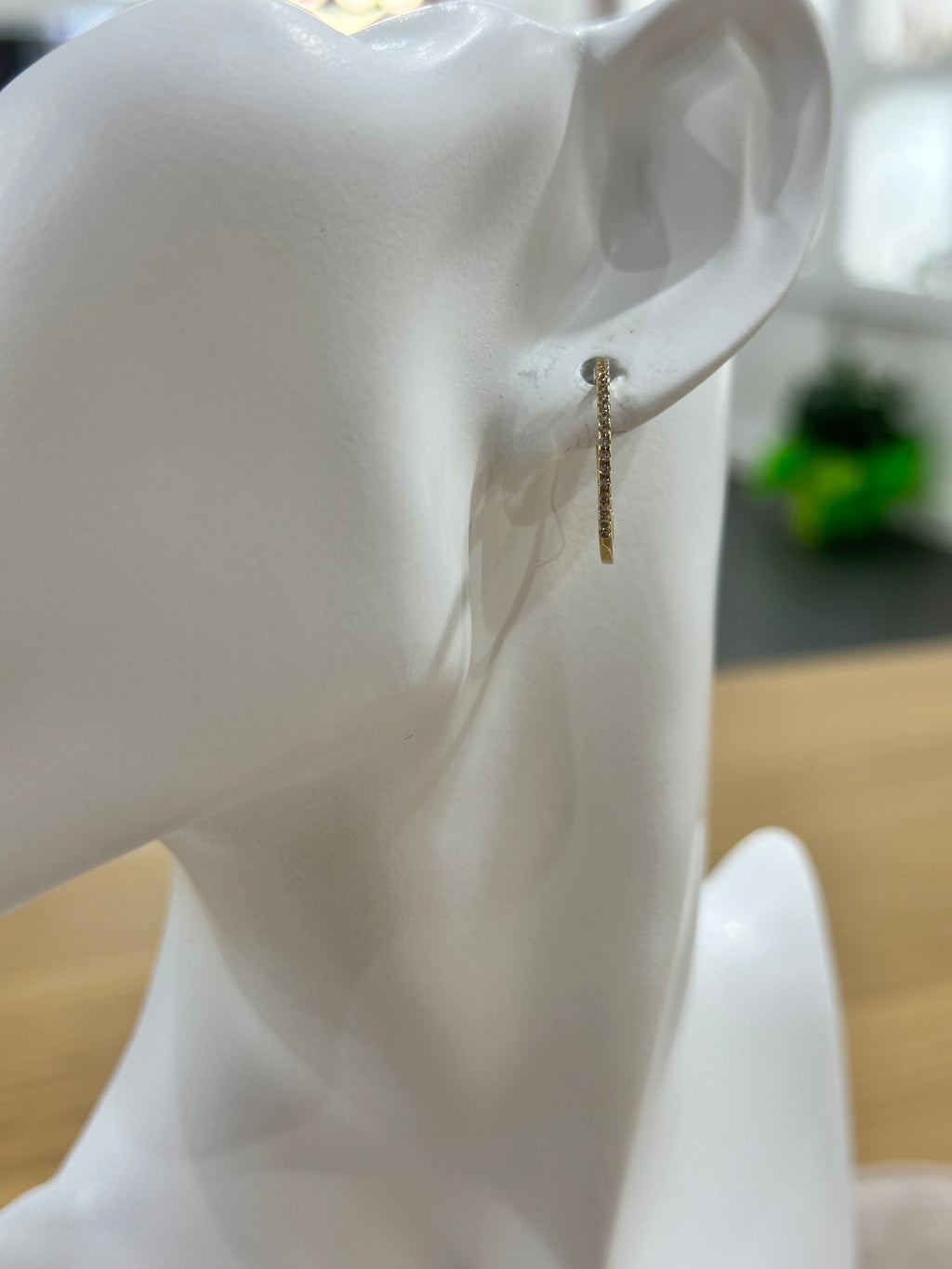 CERCHI IN ORO 18KT ZIRCONATI