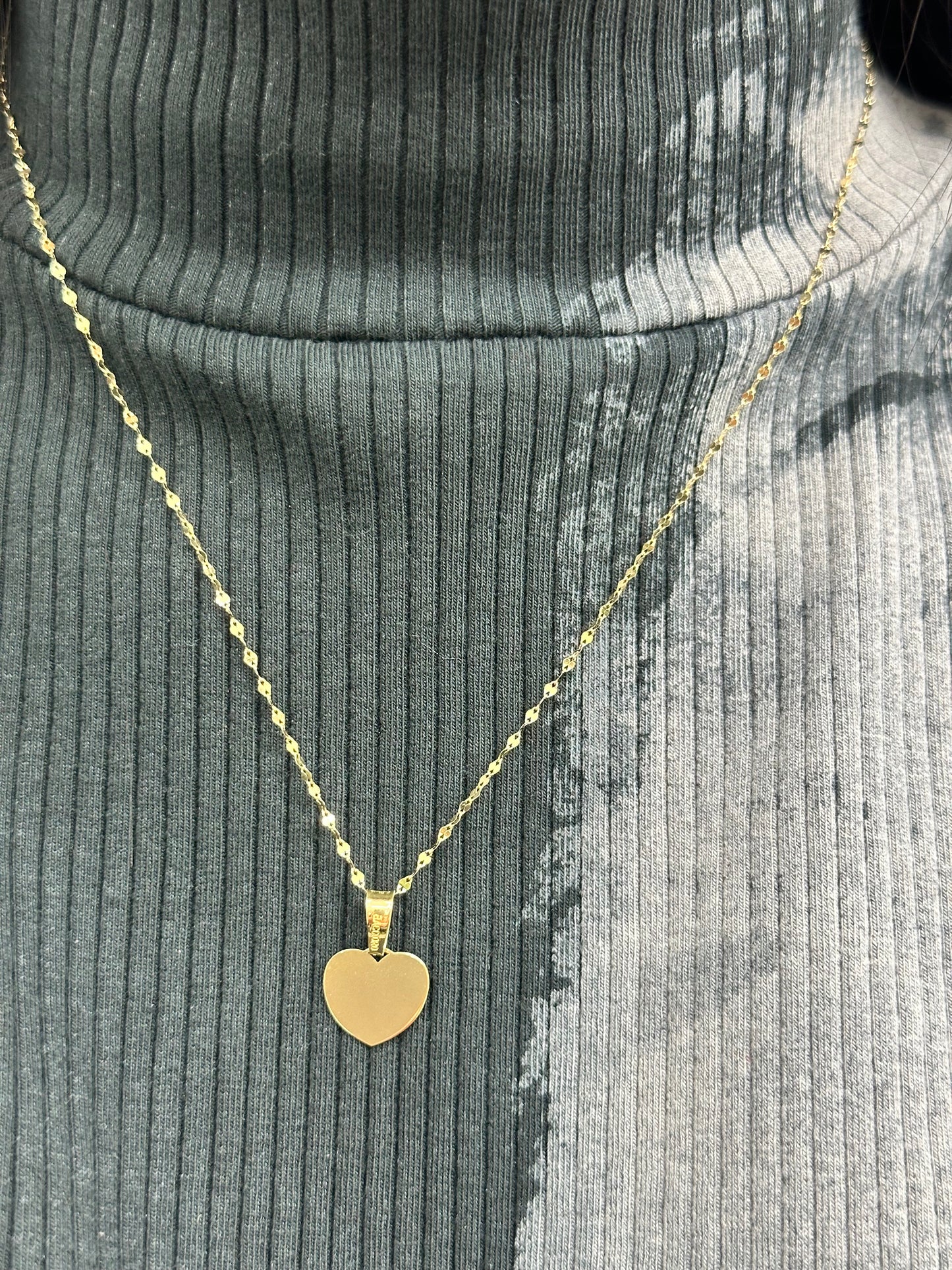 COLLANA CON CUORE ORO 18KT