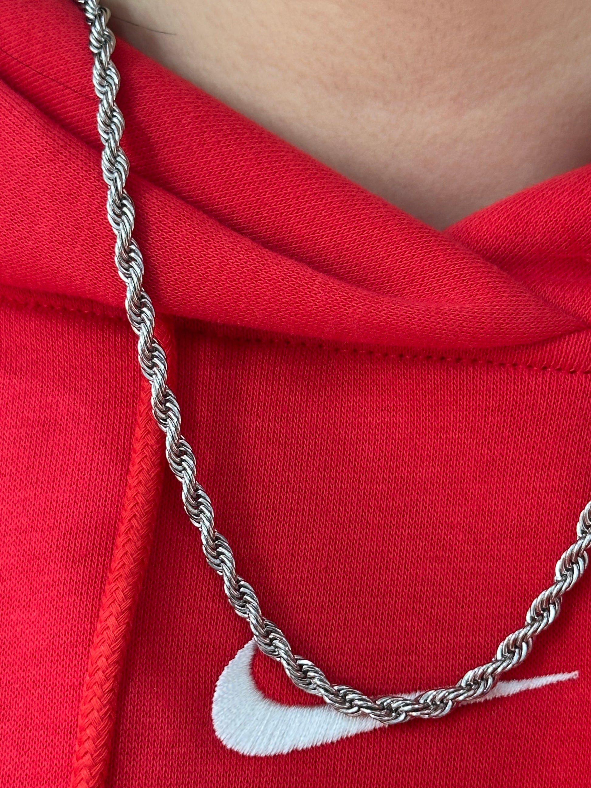 COLLANA LASER IN ACCIAIO