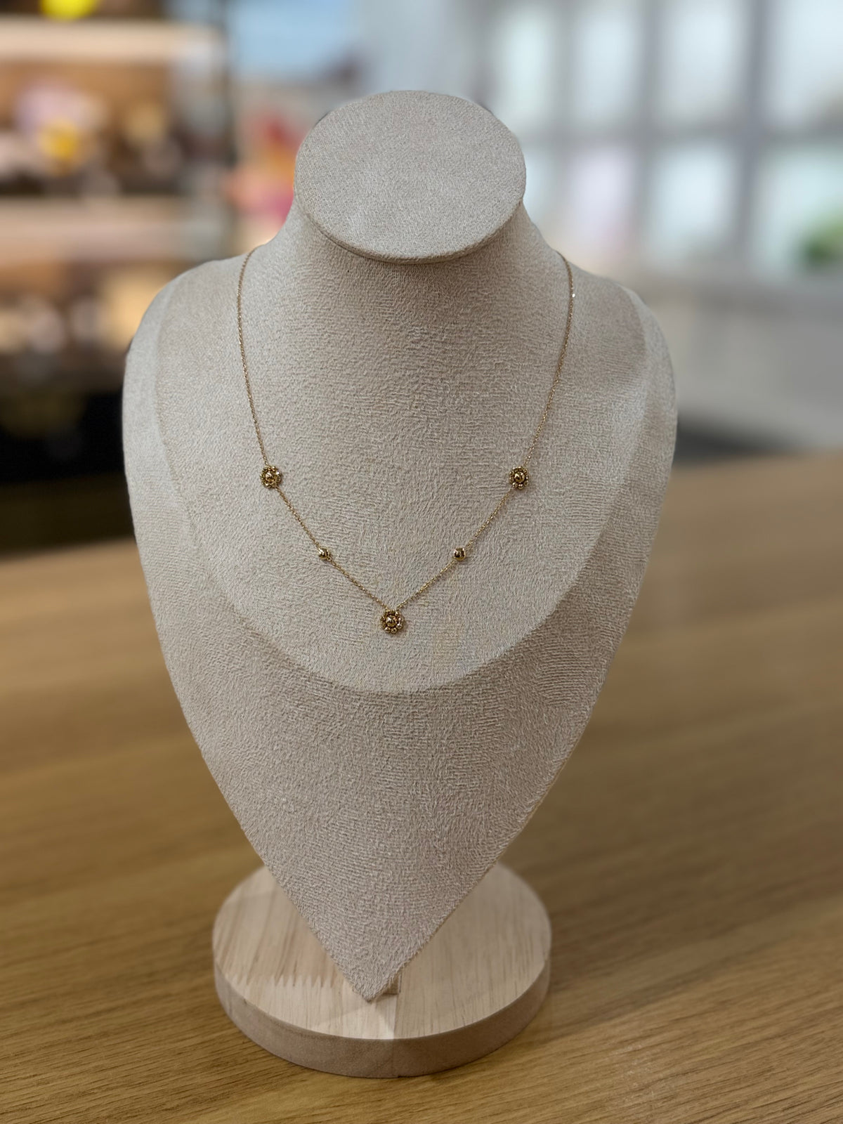 COLLANA ORO 18KT MARGHERITA