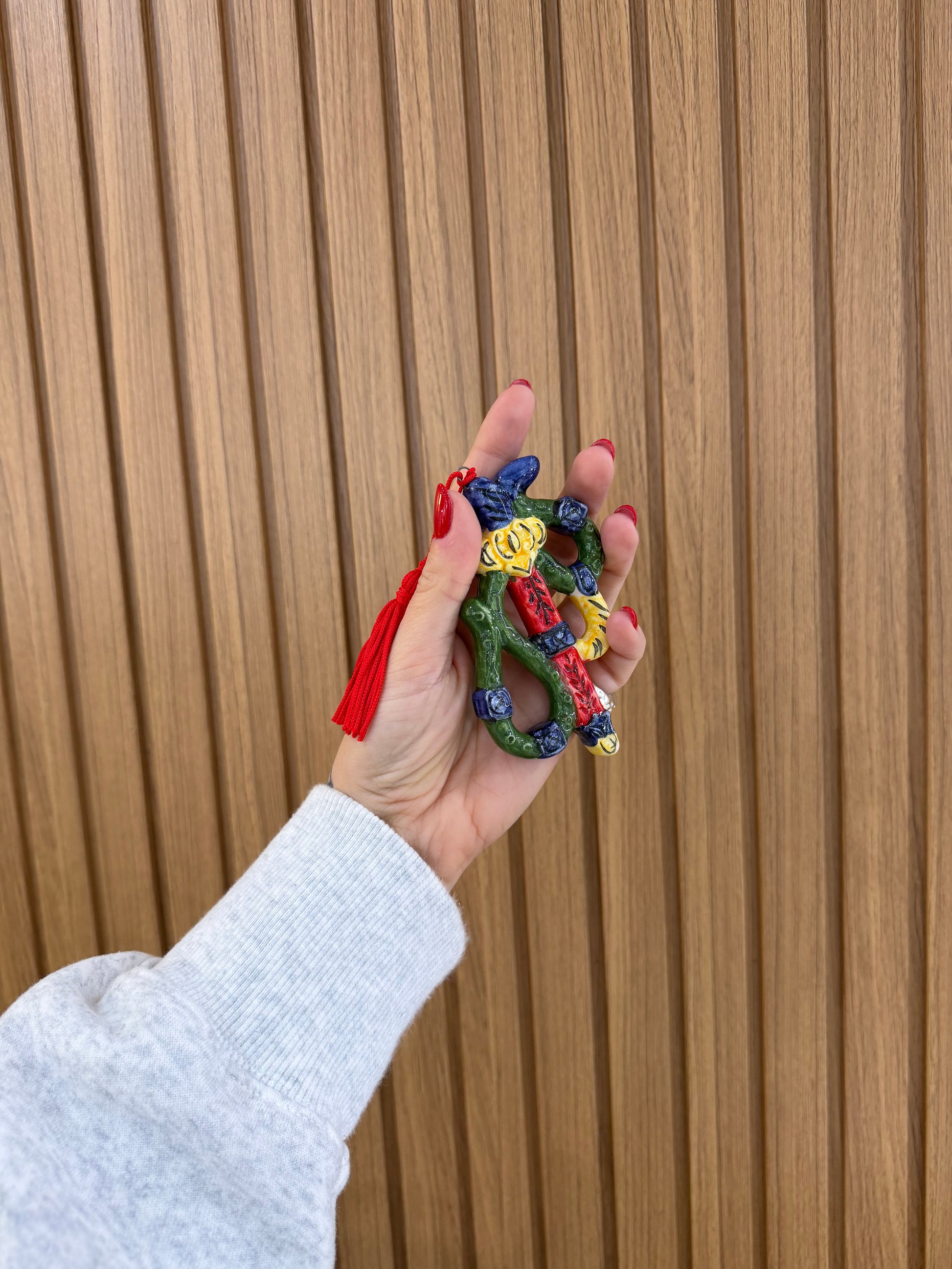 ASSO DI SPADE IN CERAMICA