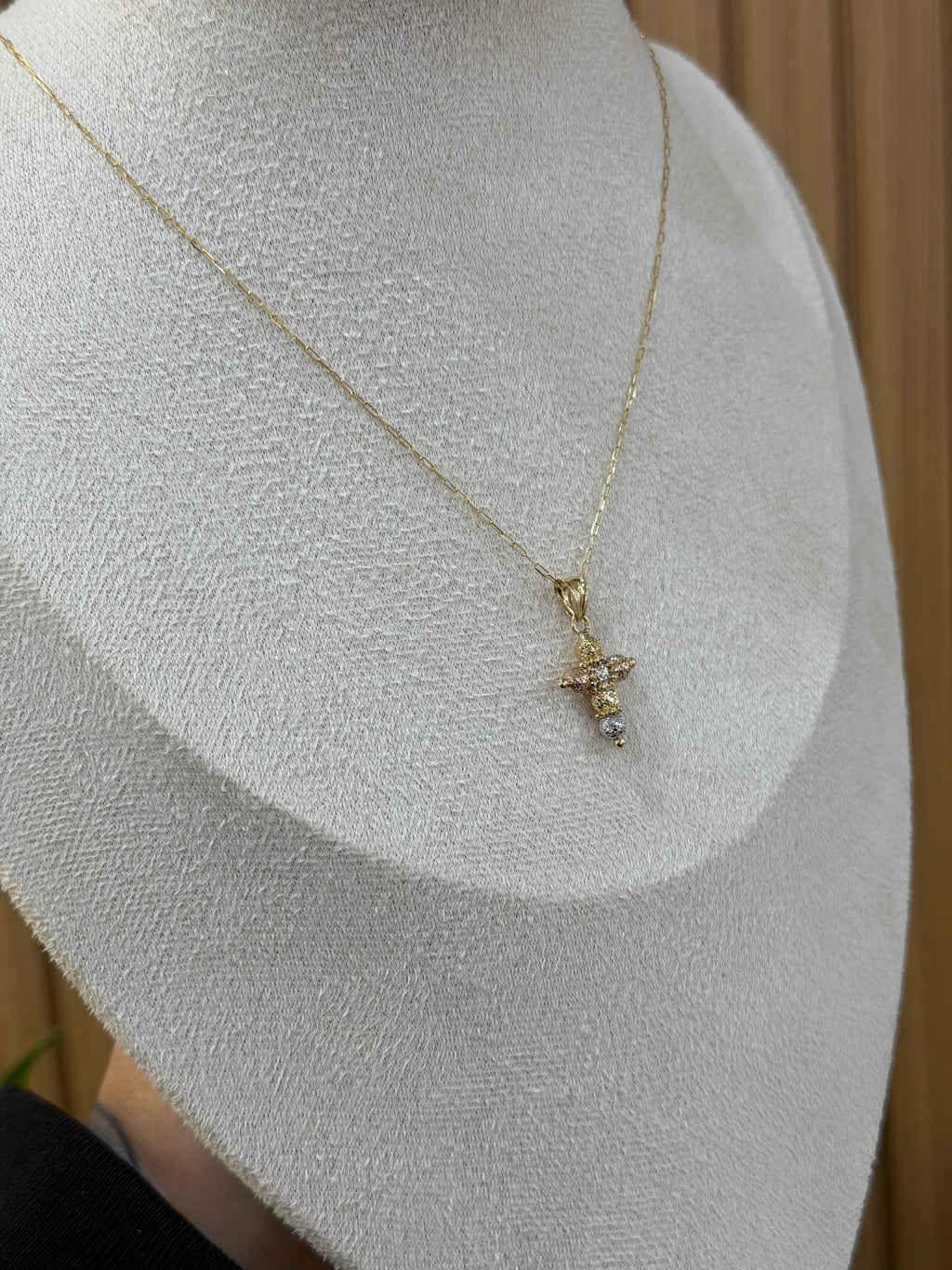 COLLANA CROCE MILLE LUCI 2.0 ORO 18KT