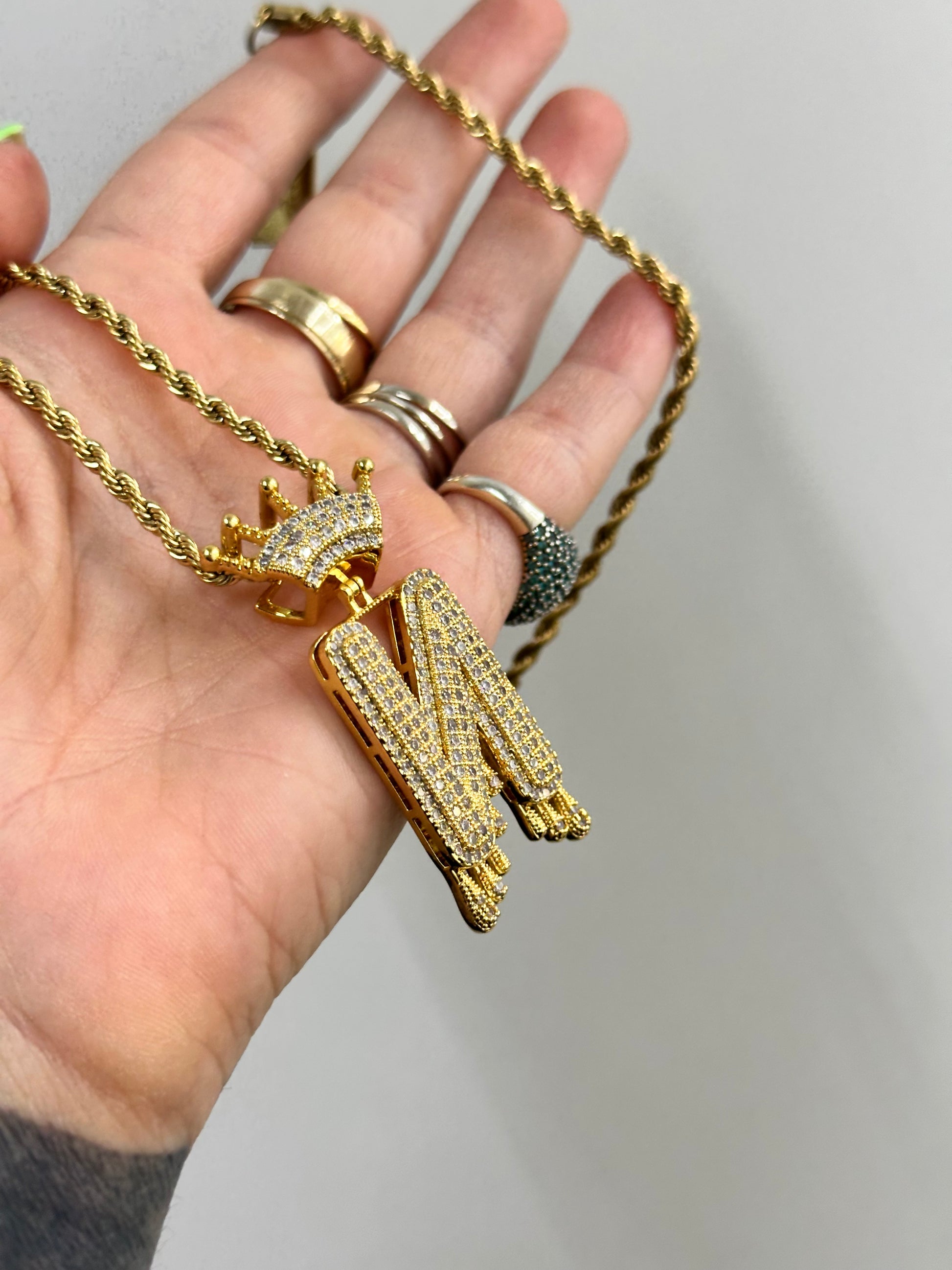 COLLANA INIZIALE DIFFERENT ACCIAIO